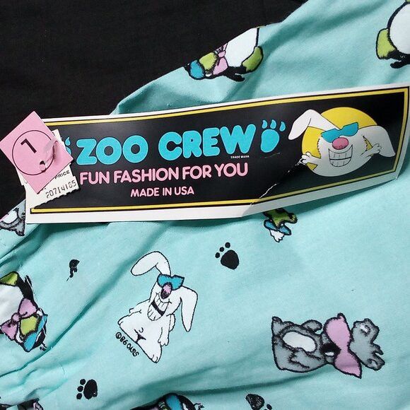 Vintage NWT Deadstock Vintage 80s Zoo Crew Shorts Size US 34 / EU 50 - 4 Thumbnail
