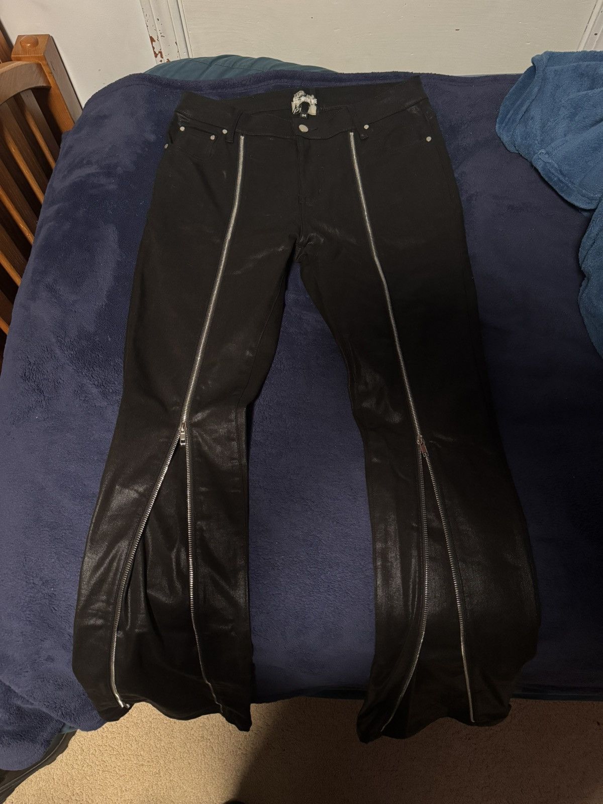 Other Workingonescaping Full Zip Waxed Denim Size US 34 / EU 50 - 1 Thumbnail