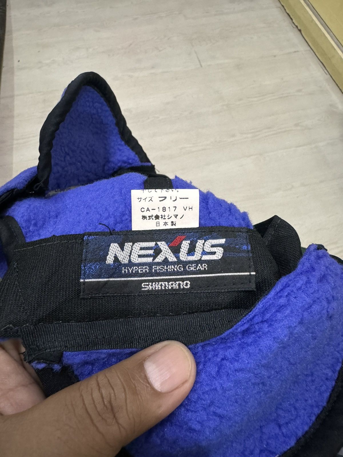 Japanese Brand Nexus Shimano Hyper Fishing Gear Ear Flap Cap Japan Size ONE SIZE - 8 Thumbnail