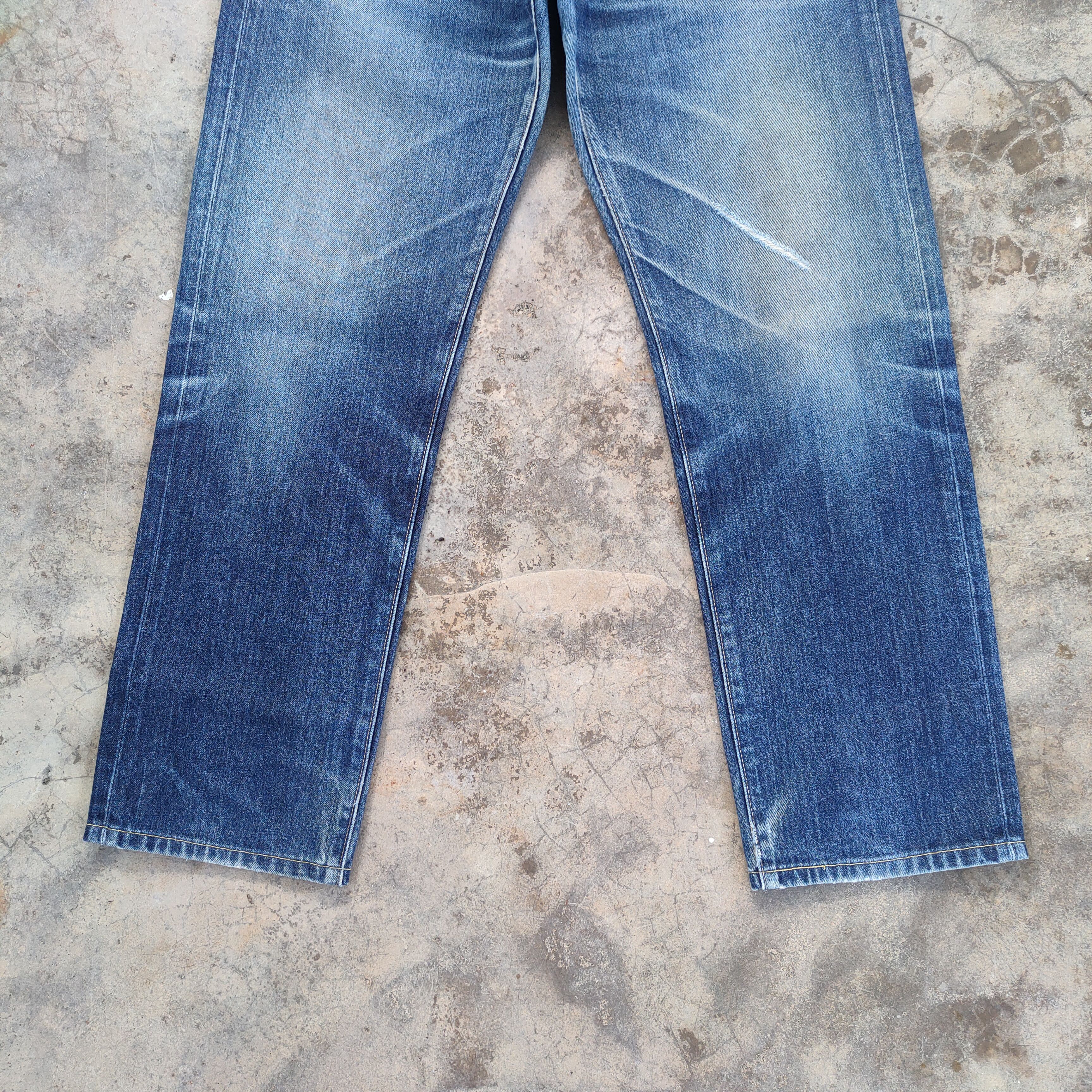 Japanese Brand × Jean × Vintage W33 VINTAGE JAPANESE FADED JEANS DENIM PANTS Size US 33 - 4 Thumbnail