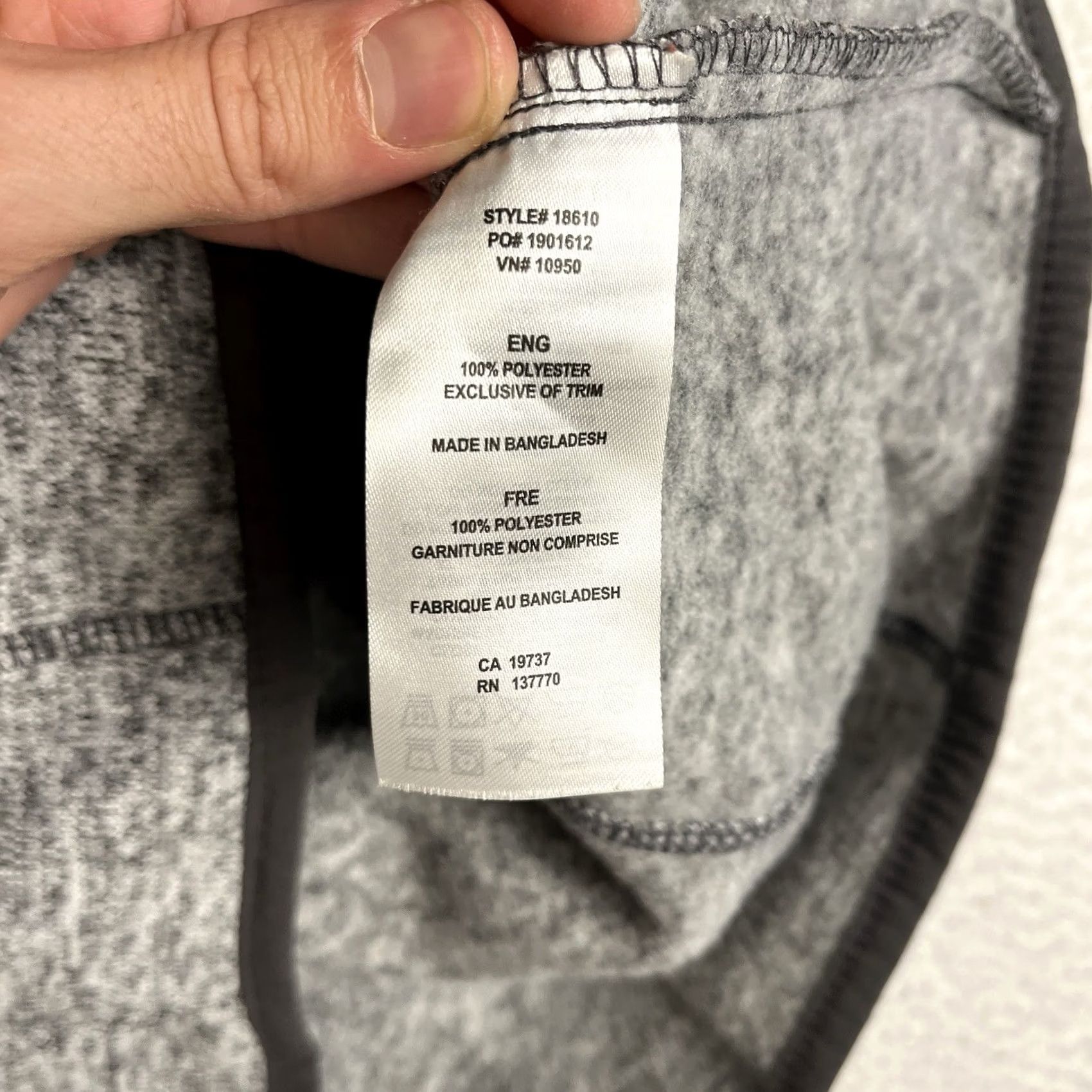 Primark Microsoft Azure Full Zip Jacket Mens S Grey Sweatshirt Size US S / EU 44-46 / 1 - 6 Thumbnail