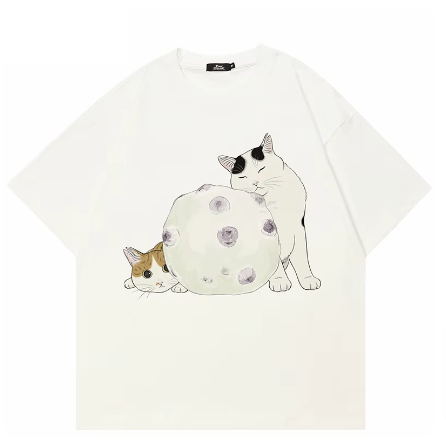 Japanese Brand × Vintage "Mom Cat -L" T-shirt Size US L / EU 52-54 / 3 - 1 Thumbnail