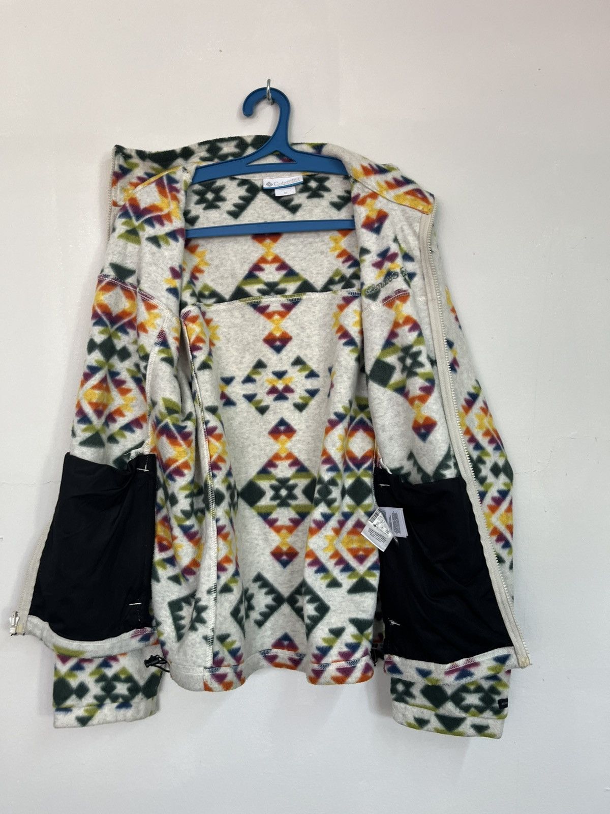 Columbia 💥 Columbia Navajo Aztec Tribal Motive Fullprinted Fleece Size US M / EU 48-50 / 2 - 19 Thumbnail