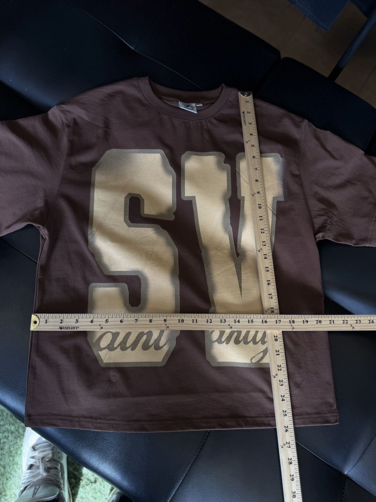 Saint Vanity Saint Vanity UNRELEASED Tee Shirt Logo Brown Size M (NEW) Size US M / EU 48-50 / 2 - 8 Thumbnail