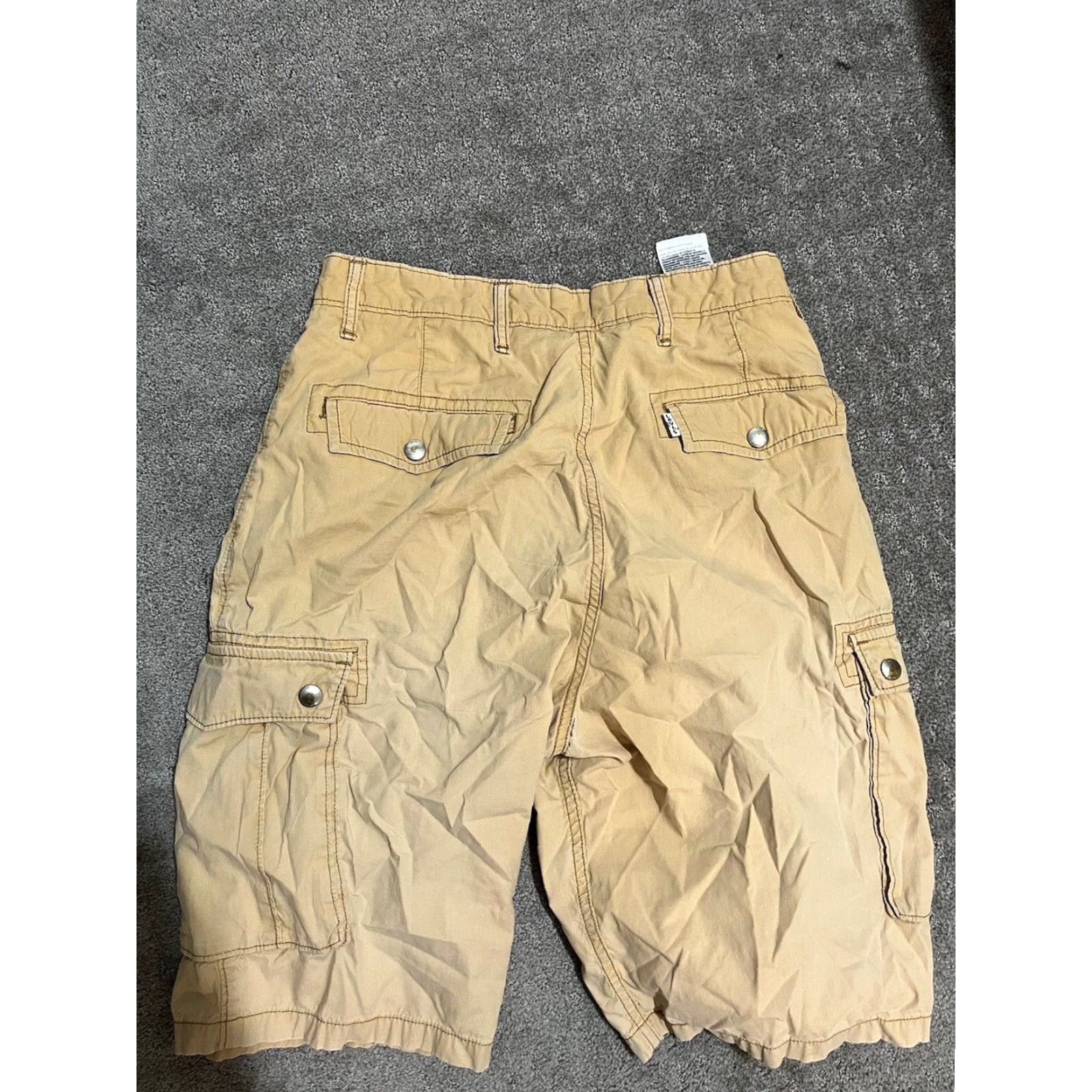 Levi's Levi's Cargo Shorts Mens Size 29 Beige Regular Fit Casual Outdoor Size US 29 - 2 Thumbnail