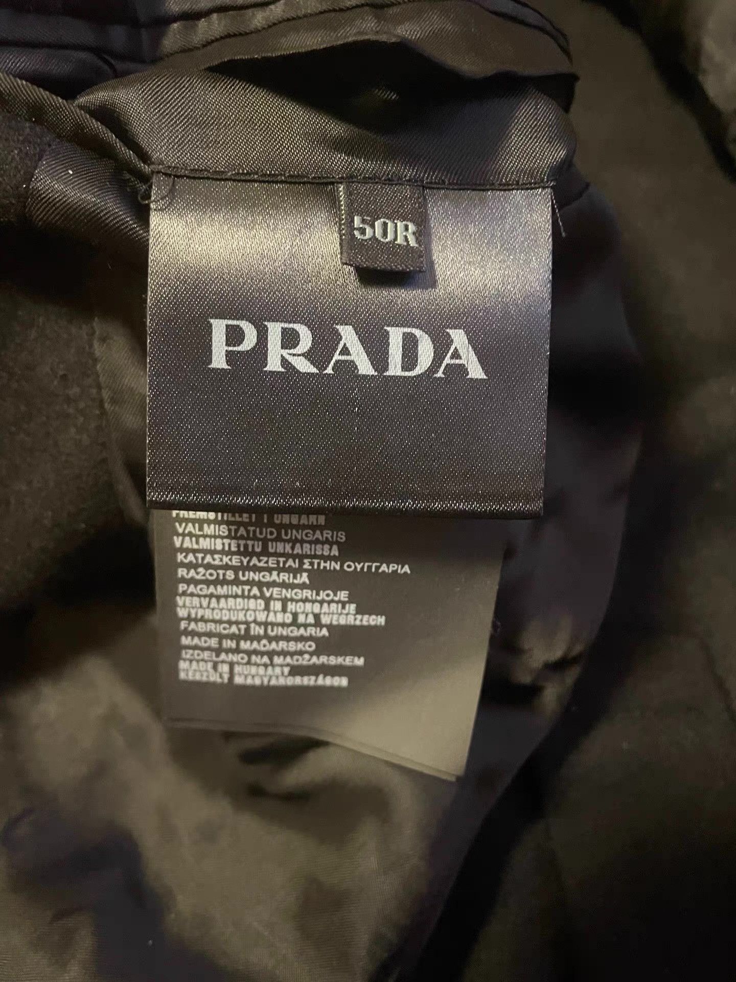 Prada Prada Men's Wool Blazer Coat Size 44R - 5 Thumbnail