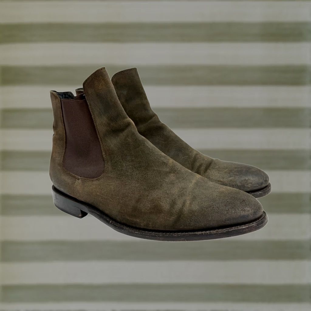 Thursday Boot Company Thursday Boot Co Cavalier Chelsea Boots Mens Size US 12 Brown Suede Leather Size US 12 / EU 45 - 1 Thumbnail