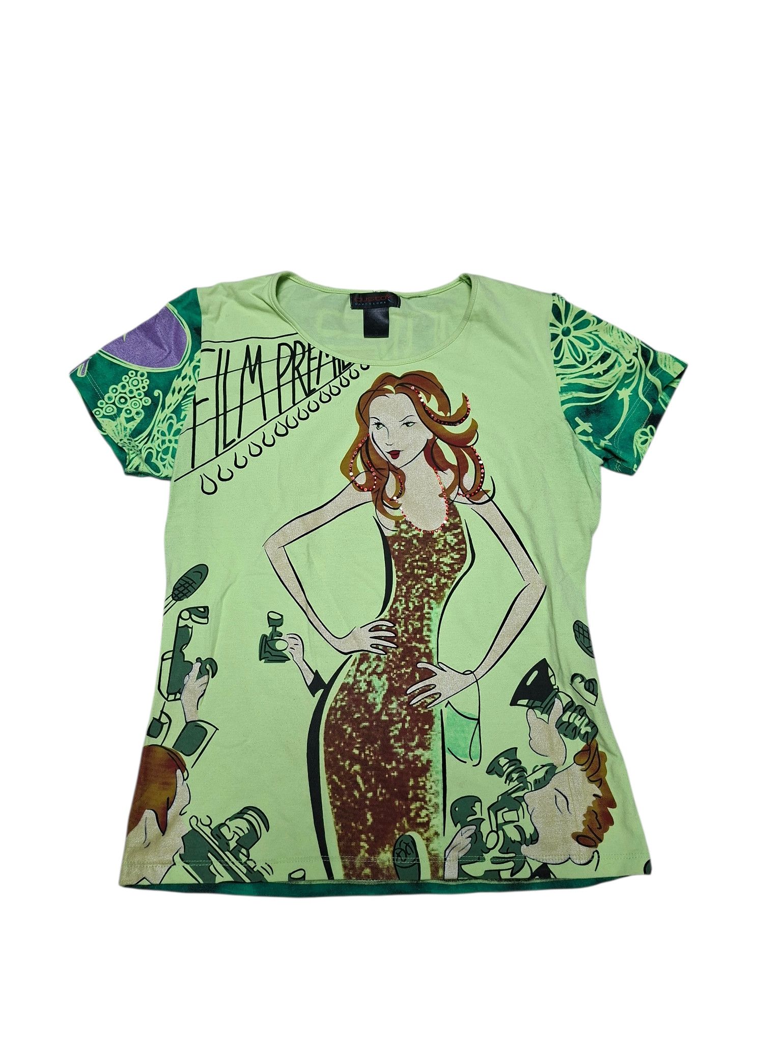 Custo Barcelona CUSTO BARCELONA VINTAGE AVANT GARDE LADY`S TEE Size M / US 6-8 / IT 42-44 - 1 Thumbnail