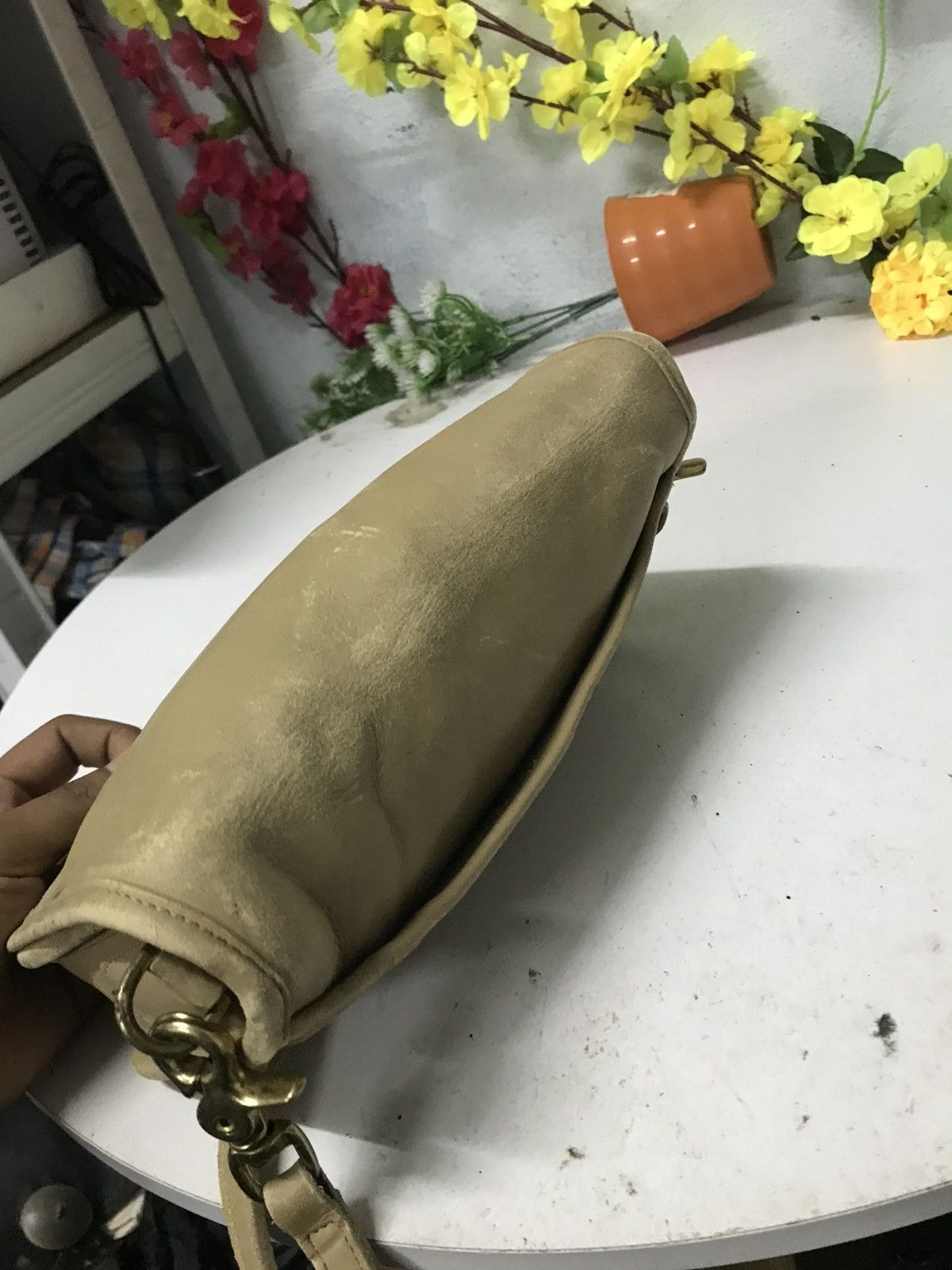 Coach Vintage Leather Coach Shoulder Size ONE SIZE - 8 Thumbnail