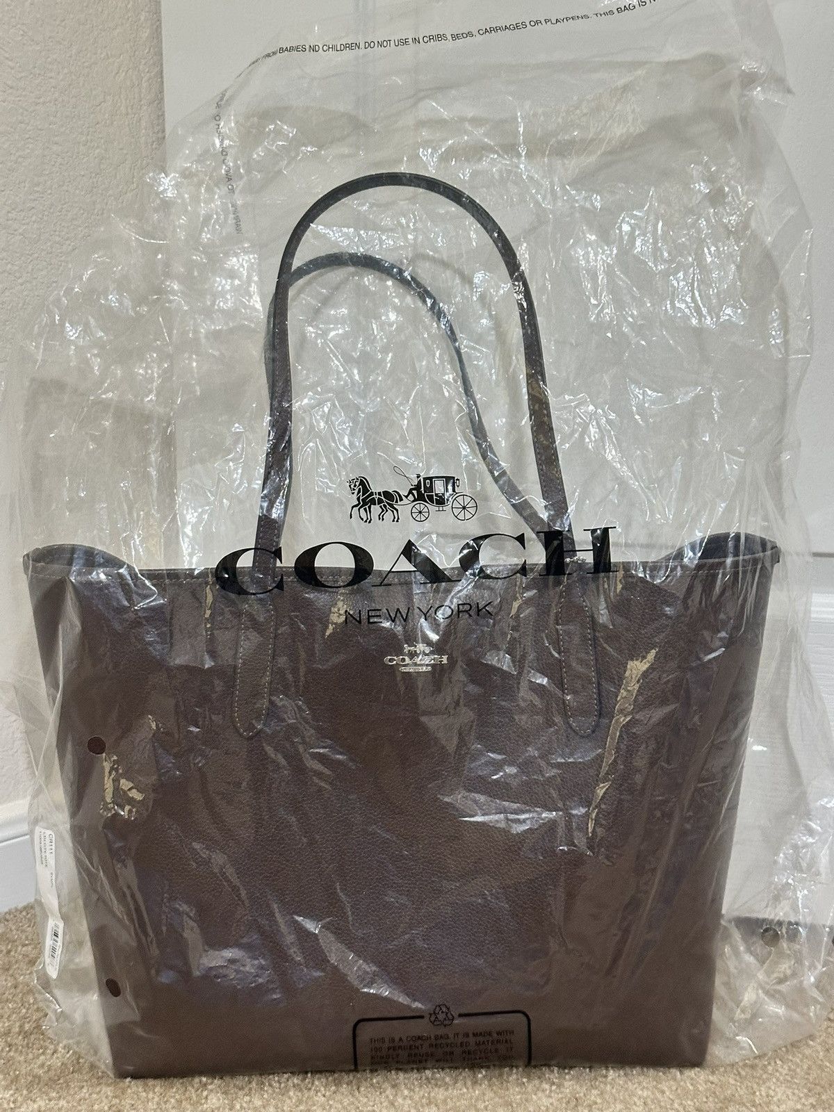 Coach Coach Authentic City Tote Bag Size ONE SIZE - 13 Thumbnail