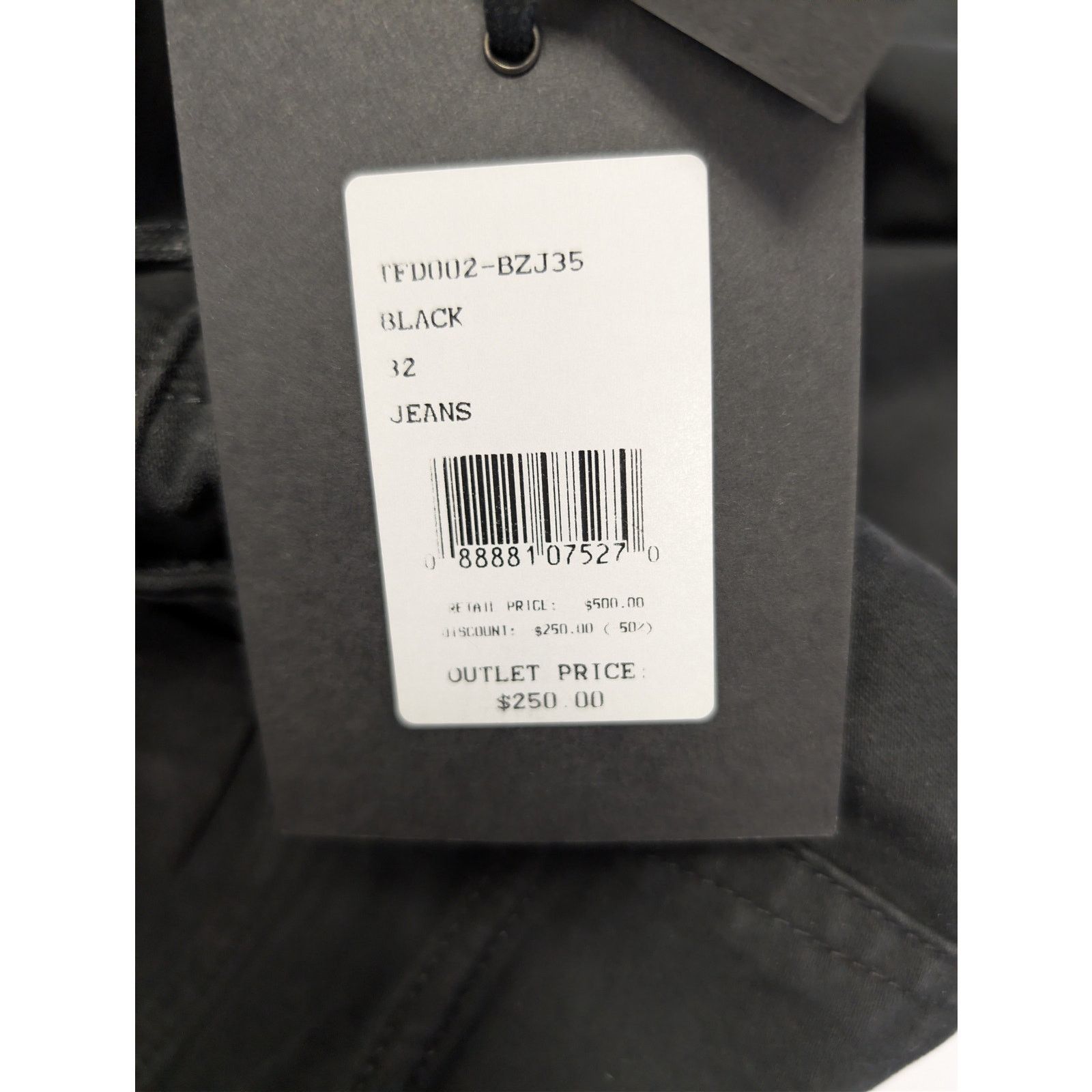 Tom Ford o1rshd1 Straight Jeans in Black Size US 32 / EU 48 - 23 Thumbnail