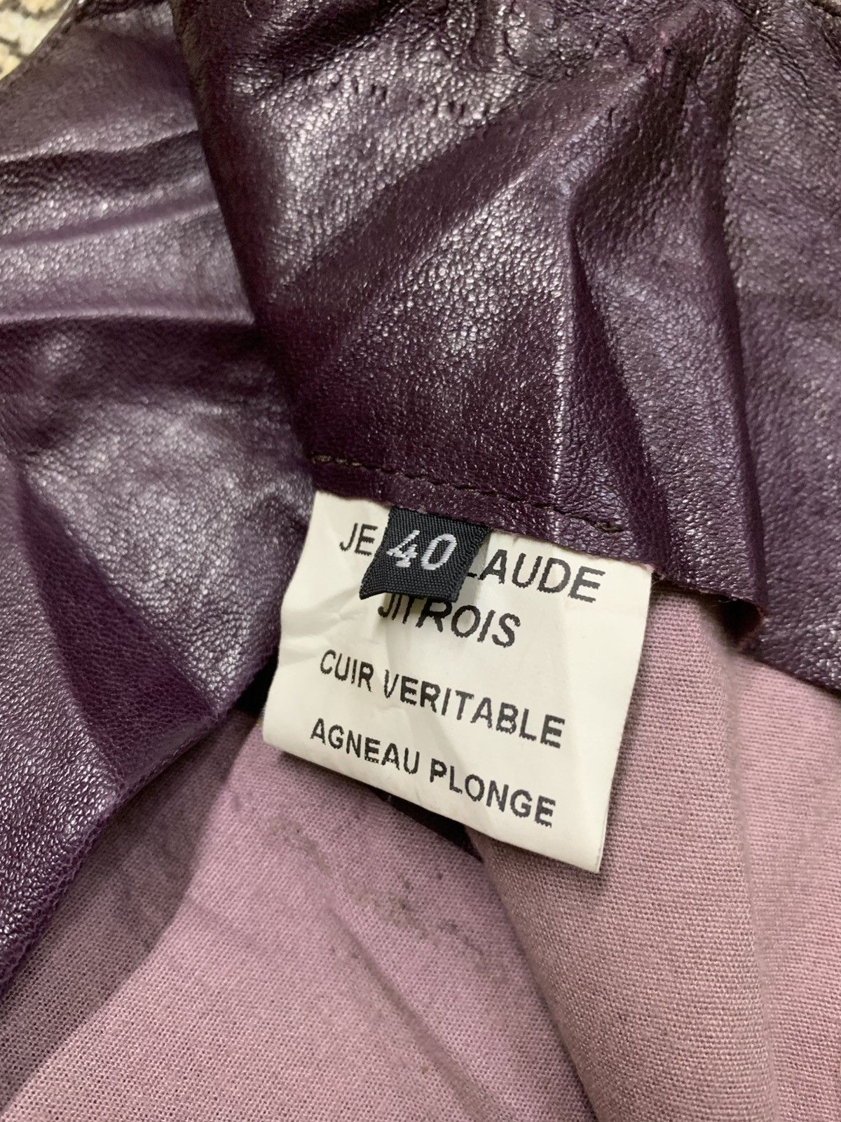 Jitrois JEAN CLAUDE JITROIS SKIRTS LEATHER Size 29" - 8 Thumbnail