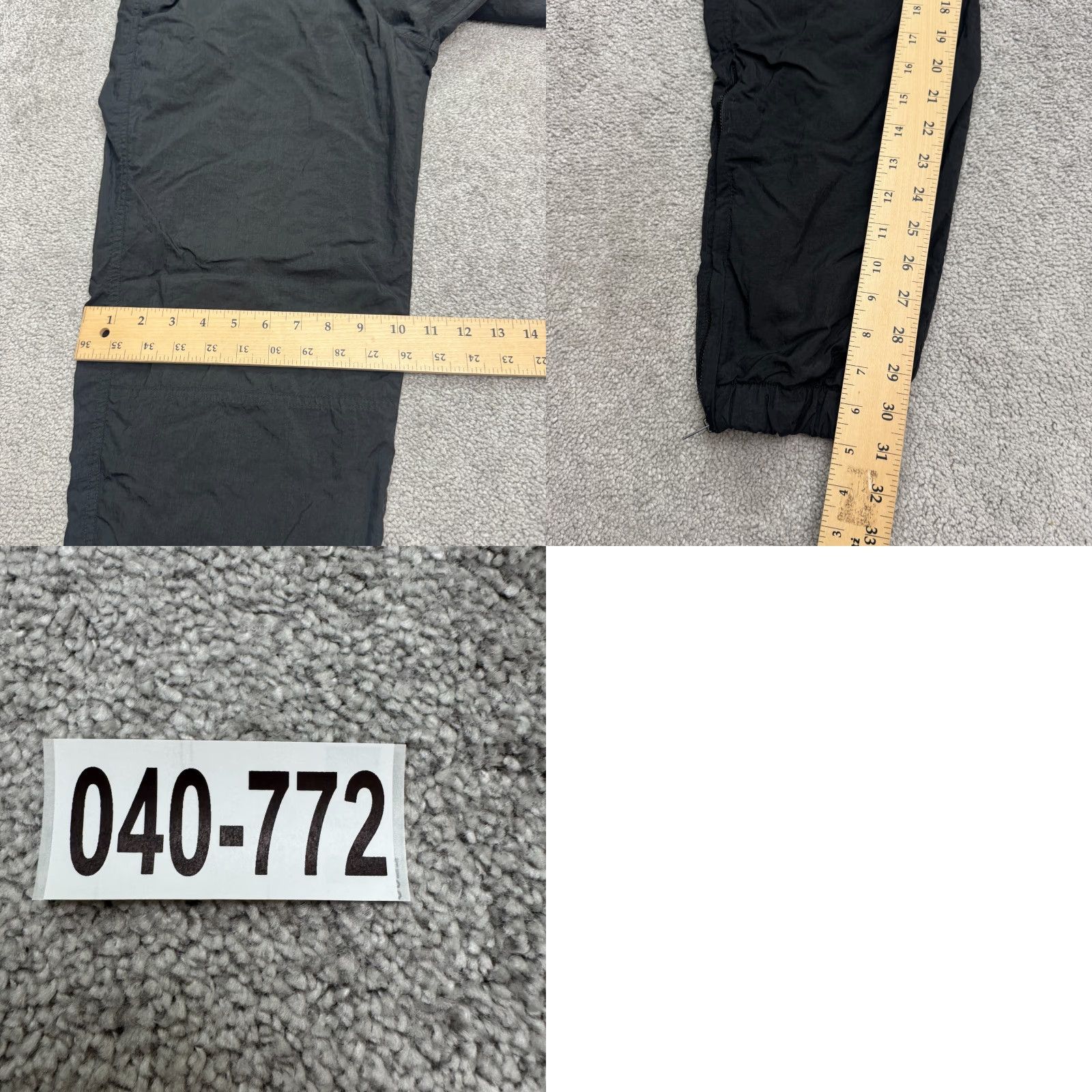Nike VINTAGE Nike Jogger Track Pants Unisex Medium Black* Size 32" / US 10 / IT 46 - 10 Thumbnail