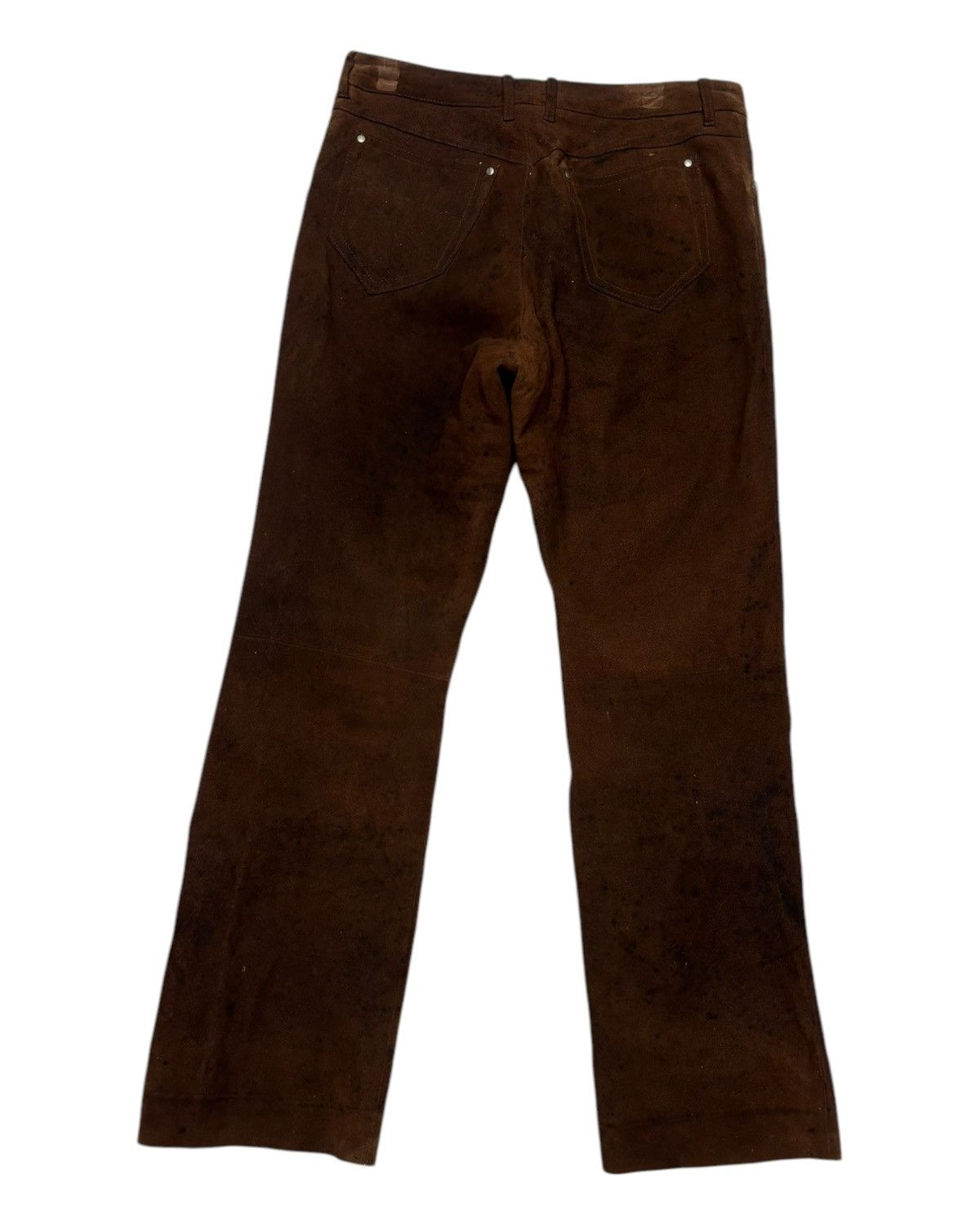 Genuine Leather Vintage Monsieur Nicole Cowhide Leather Pants Cowboy Size US 30 / EU 46 - 9 Thumbnail