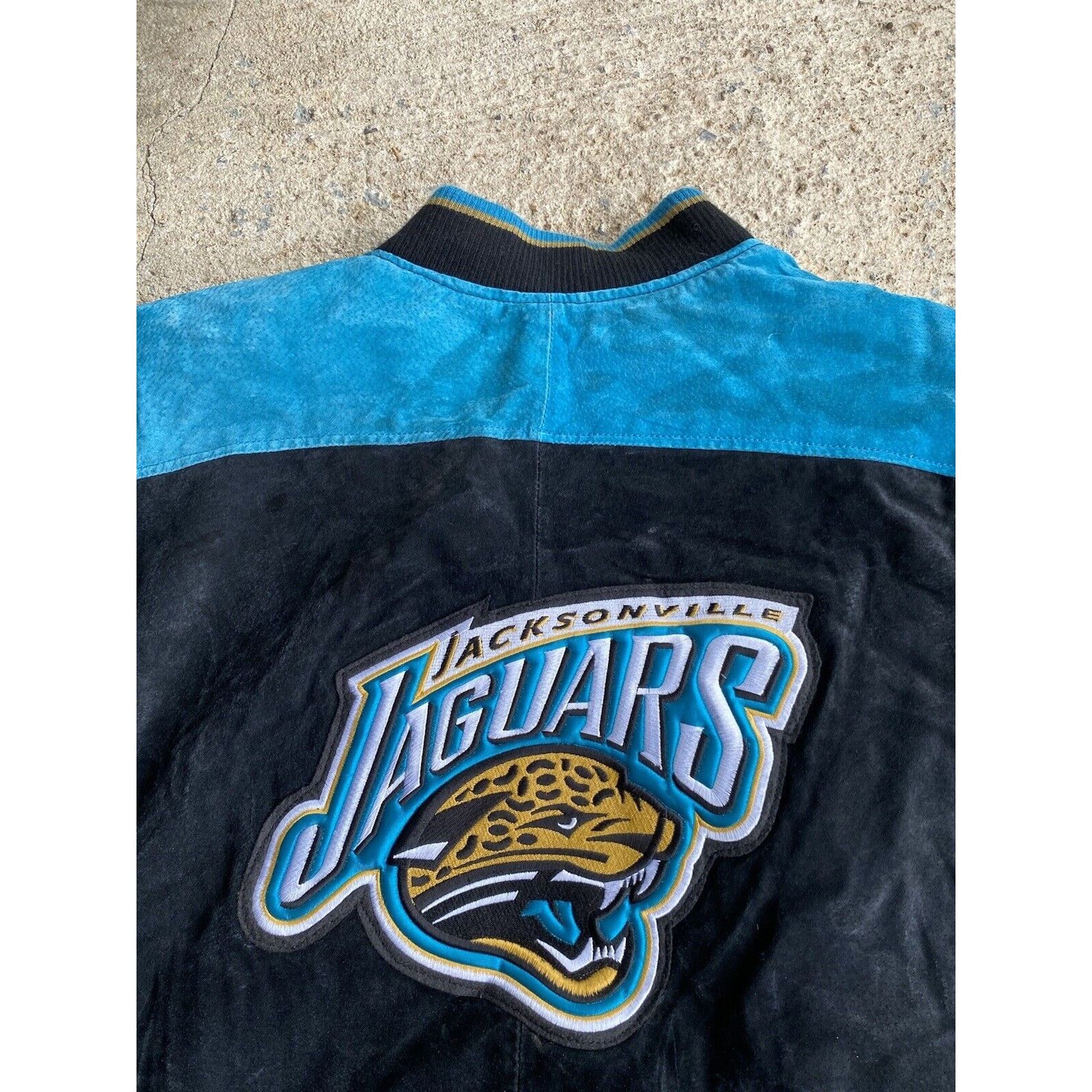 NFL Vintage Y2K Jacksonville Jaguars Jacket FAUX Leather XL NWT Size US XL / EU 56 / 4 - 14 Thumbnail