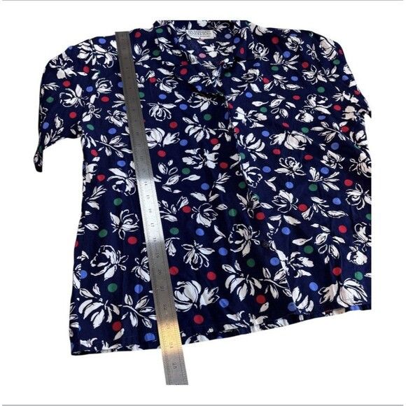 Pendleton MISS SOPHISTICATE/ PENDLETON Vtg Floral Shirt Women 14 Size XL / US 12-14 / IT 48-50 - 12 Thumbnail