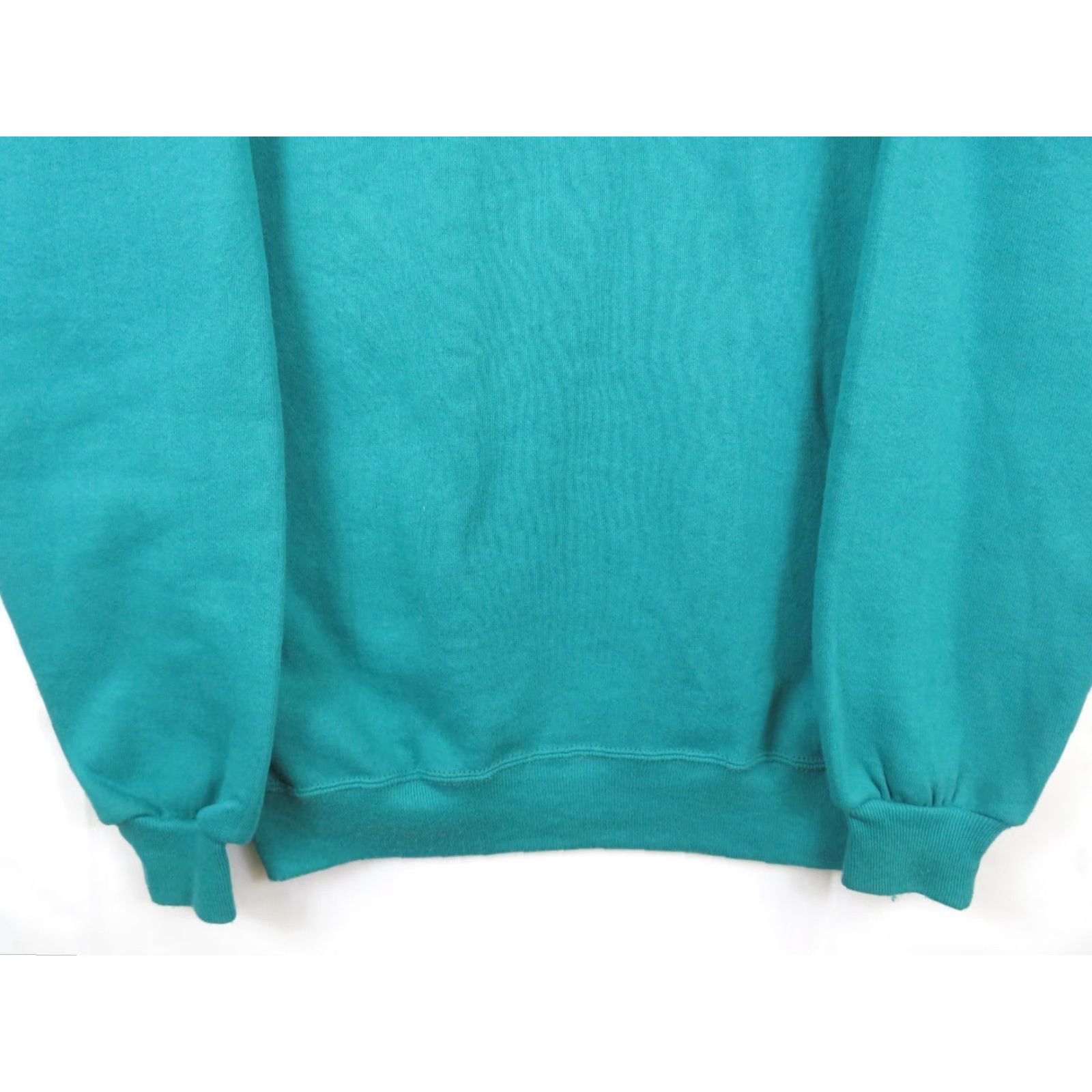 Jerzees VTG Jerzees Sweatshirt Made in the USA Mens L Green Crew Neck Long Sleeve Pullover Regular Fit Size US L / EU 52-54 / 3 - 6 Thumbnail