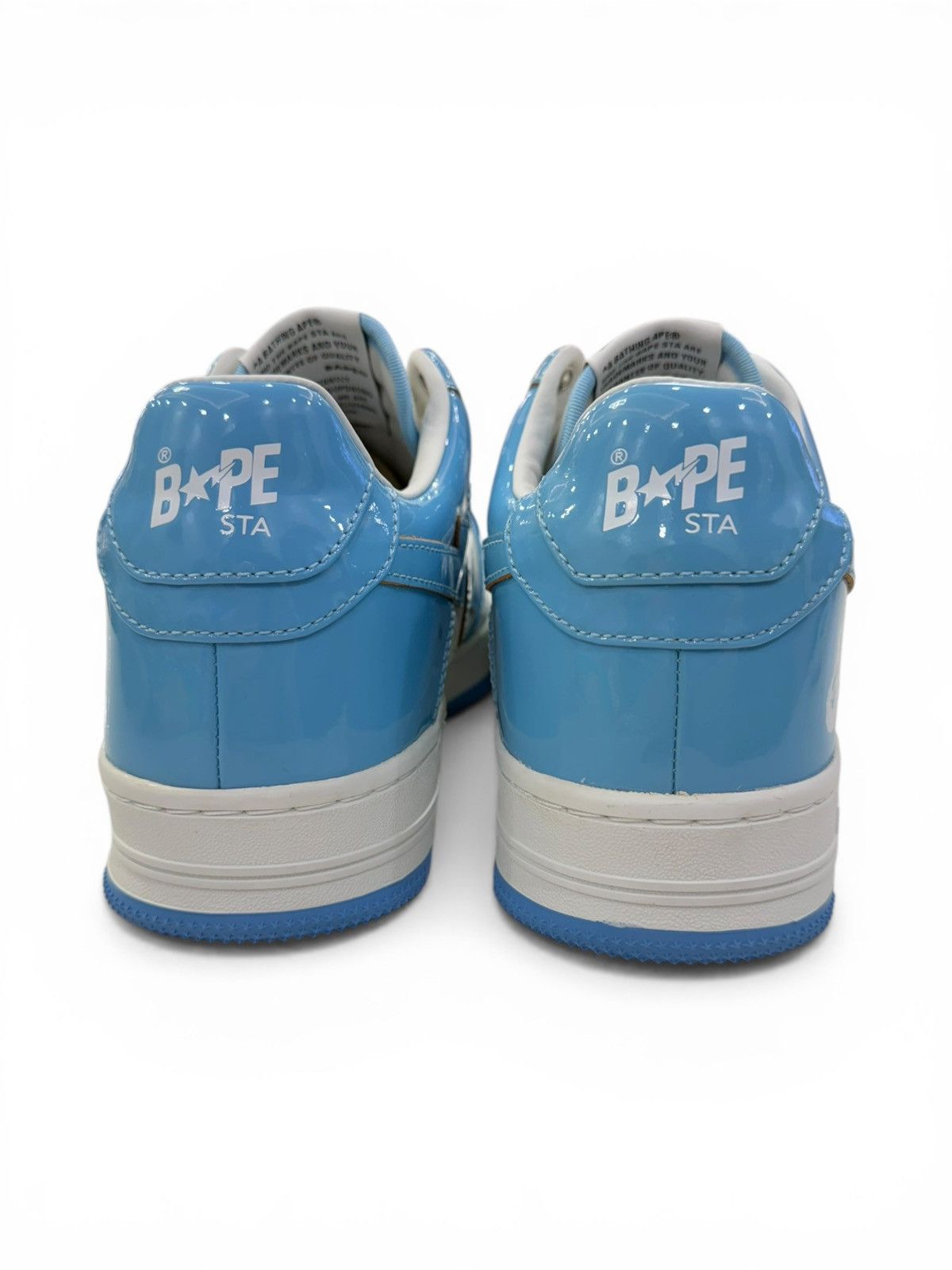 Bape Bapesta Lows Light Blue Size US 9.5 / EU 42-43 - 5 Thumbnail