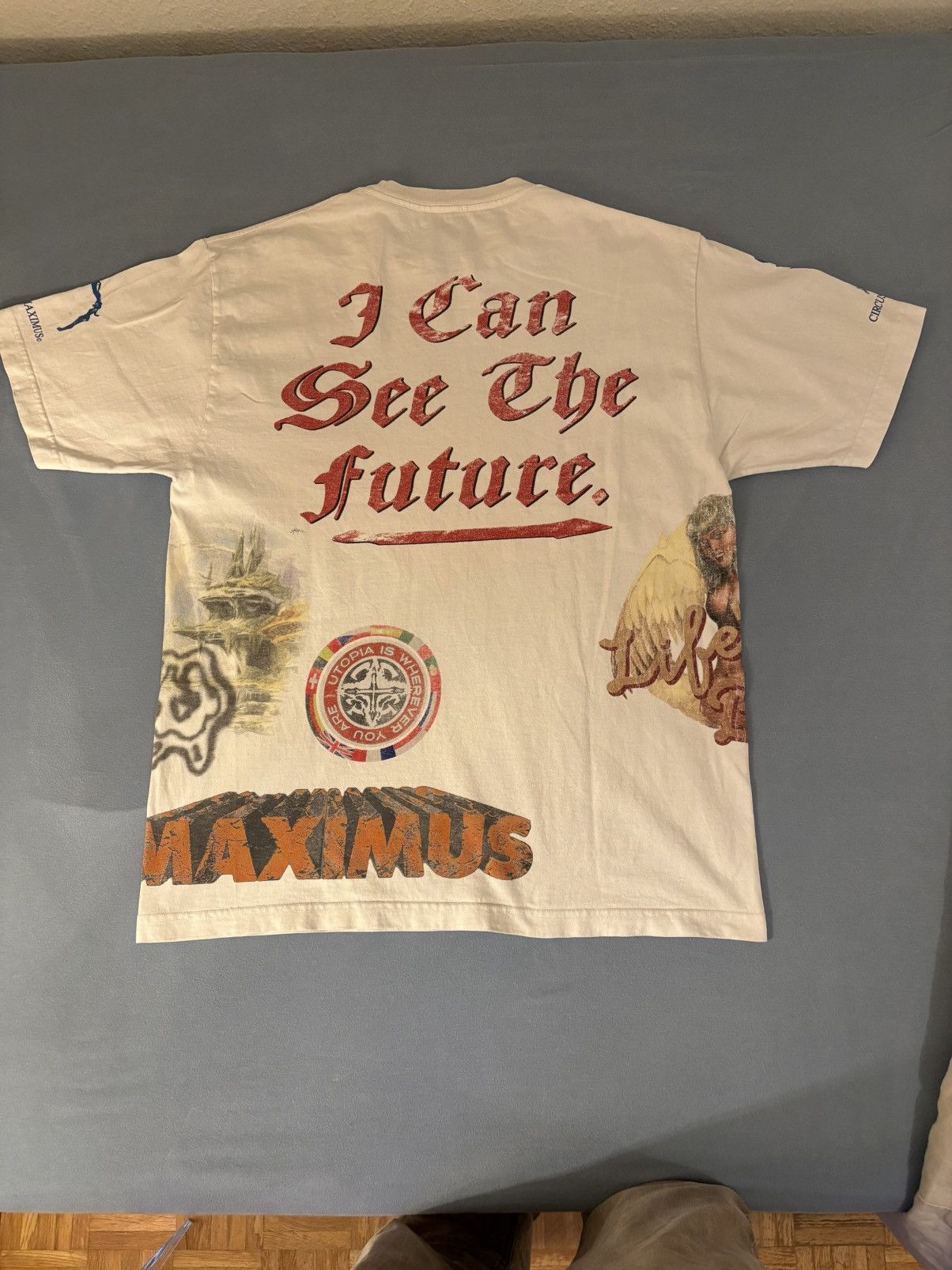 Travis Scott Travis Scoot UTOPIA I CAN SEE THE FUTURE Size US L / EU 52-54 / 3 - 2 Thumbnail