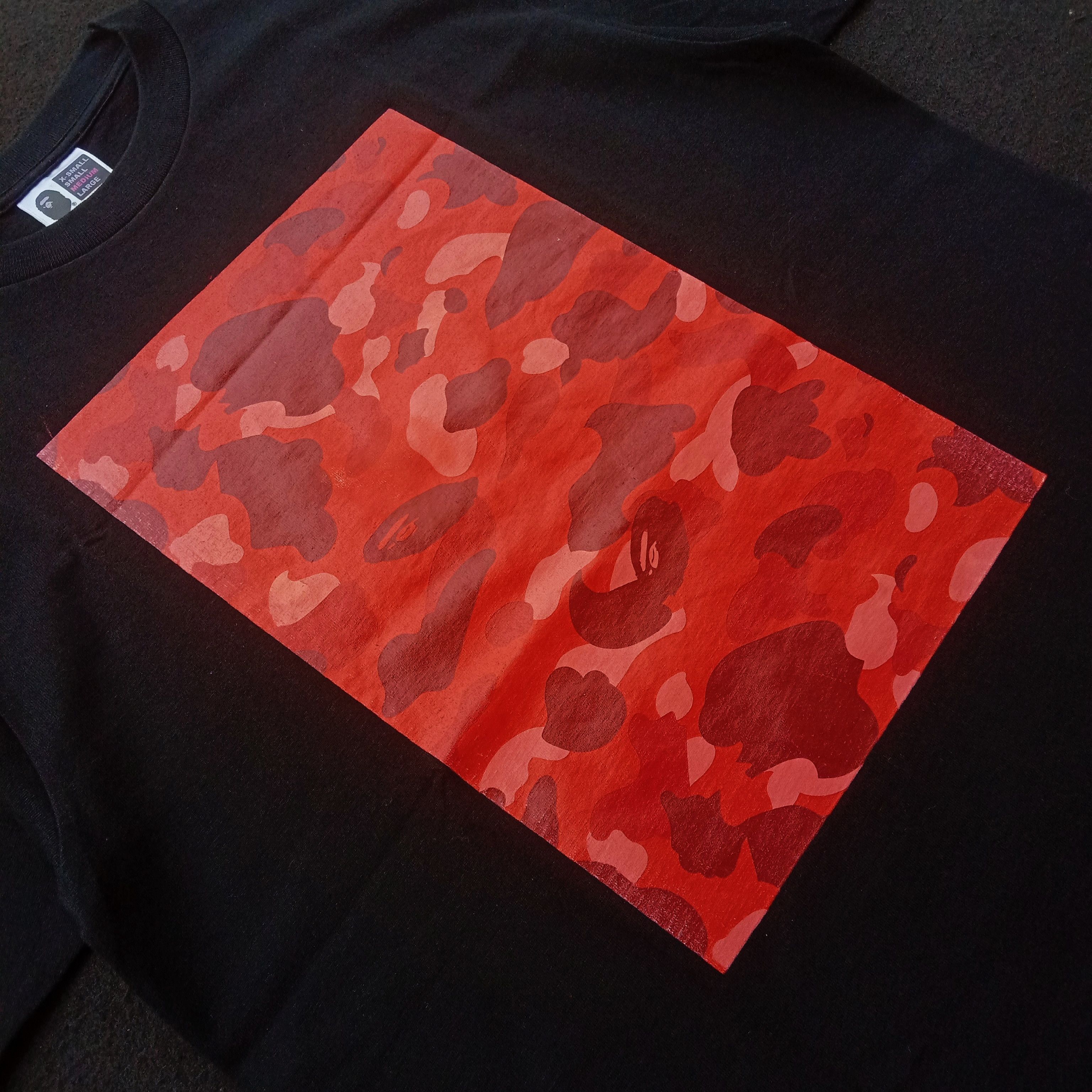 Bape Color Camo Box Tee (2005) Size US M / EU 48-50 / 2 - 3 Thumbnail
