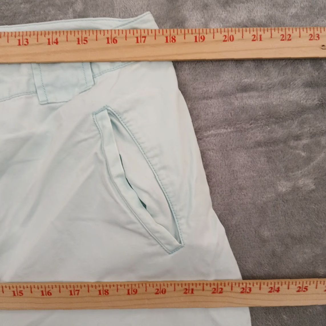 J. Jill J. Jill Cargo Pants Womens Size 16 Light Blue Cotton 35x25 High Rise Pants 16 Blue Cargo Womens Straight 25 In inseam Mens? Size 38" / US 16 / IT 52 - 2 Thumbnail