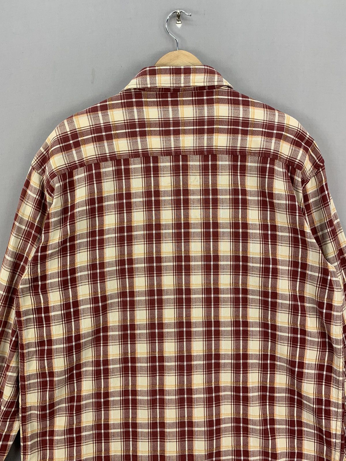 Formula 1 Benetton Formula 1 Vintage Plaid Zipper Flannel Jacket Size US L / EU 52-54 / 3 - 11 Thumbnail