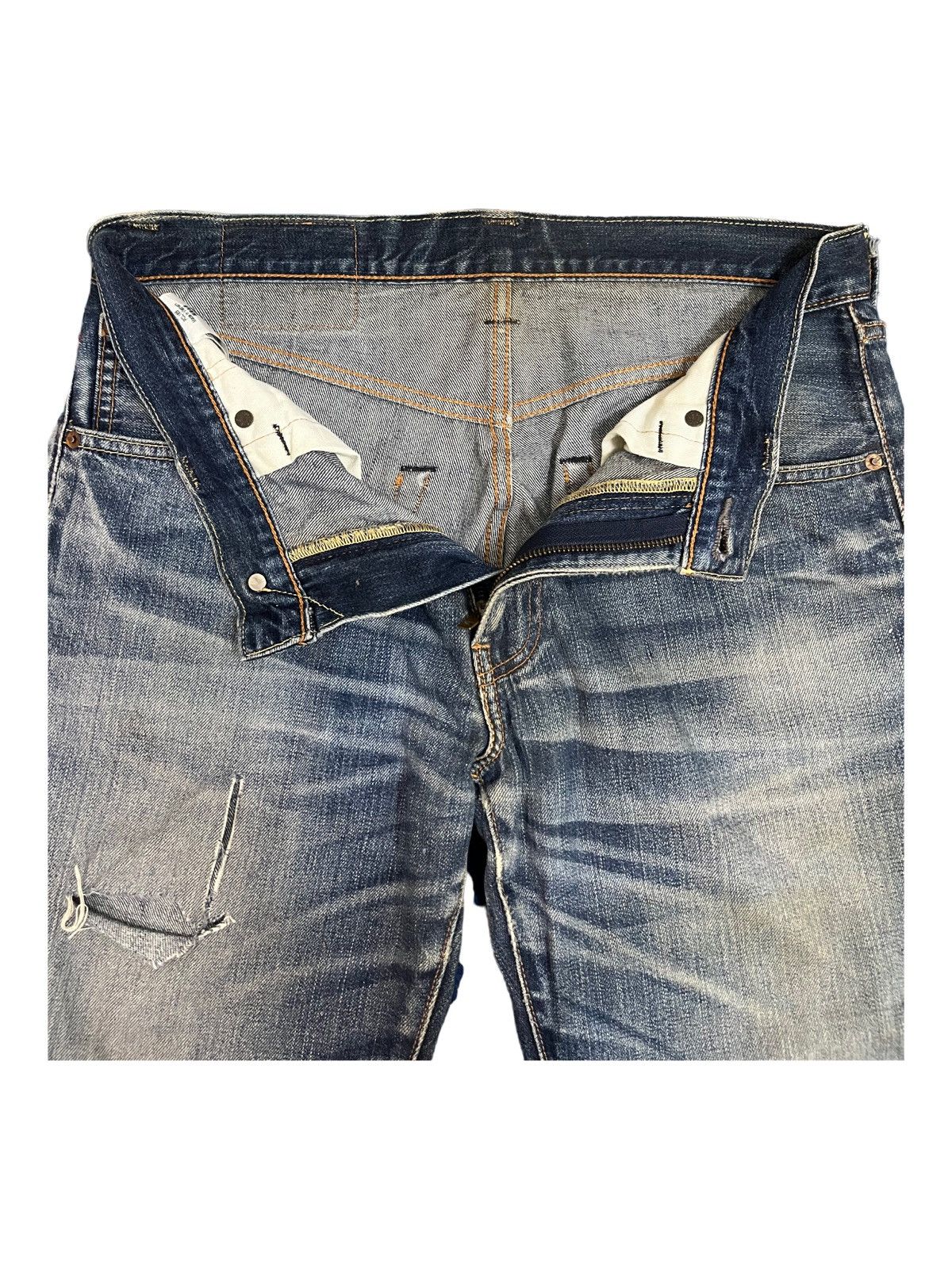 Levi's Vintage Levi’s 503 Baggy Distressed Style Denim Size US 31 - 6 Thumbnail