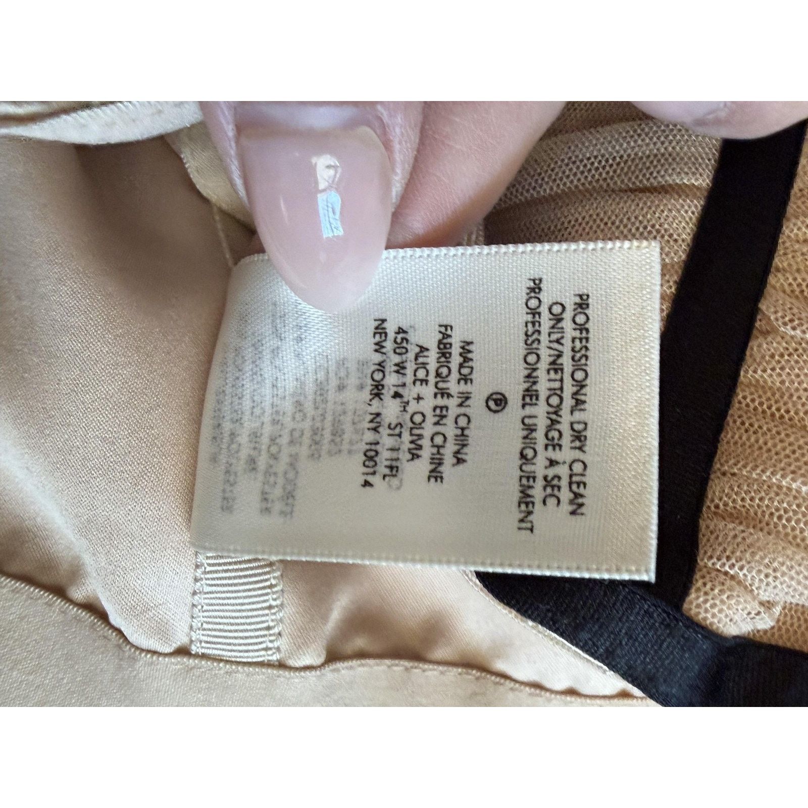 Alice + Olivia Alice + Olivia Bustier 10 Beige Mesh Boned Overbust Zip Back Size ONE SIZE - 5 Thumbnail