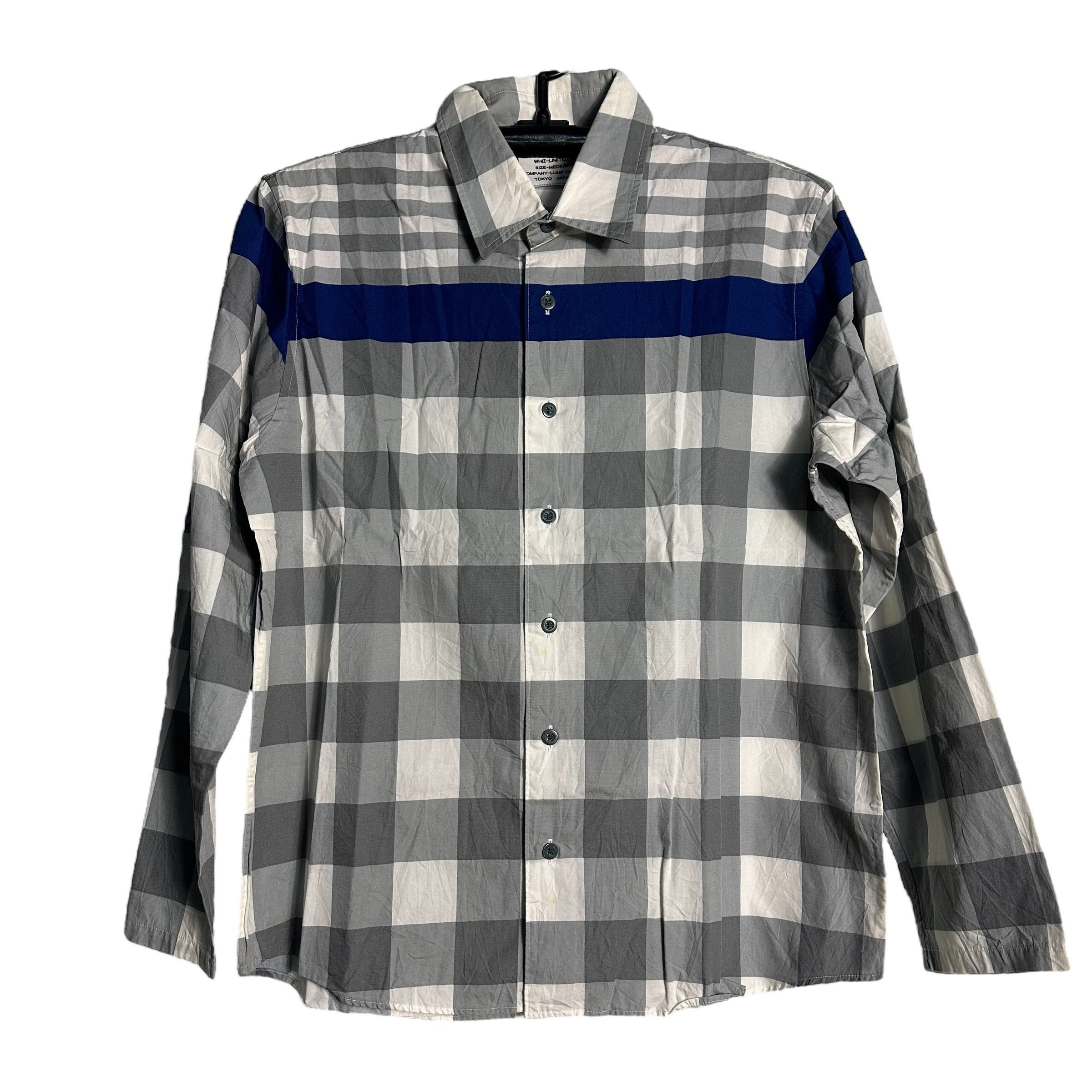 WHIZ LIMITED 🔥RARE🔥Whiz Limited Hiroaki Shitano Plaid Button Up Shirt Size US M / EU 48-50 / 2 - 1 Thumbnail