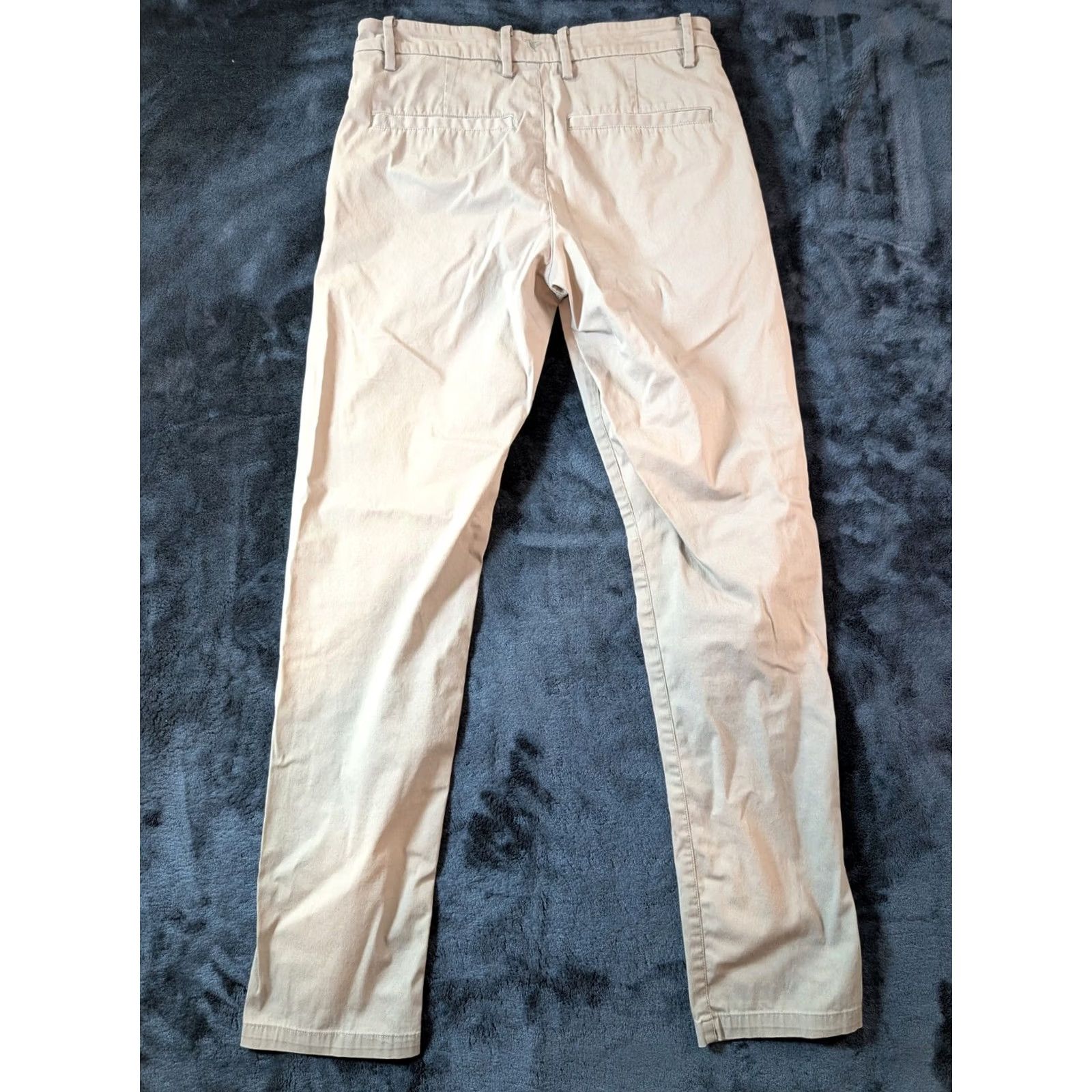Vintage Birddogs Men's 30x30 Light Gray Stretch Chino Slim Fit Pants Size US 30 / EU 46 - 6 Thumbnail
