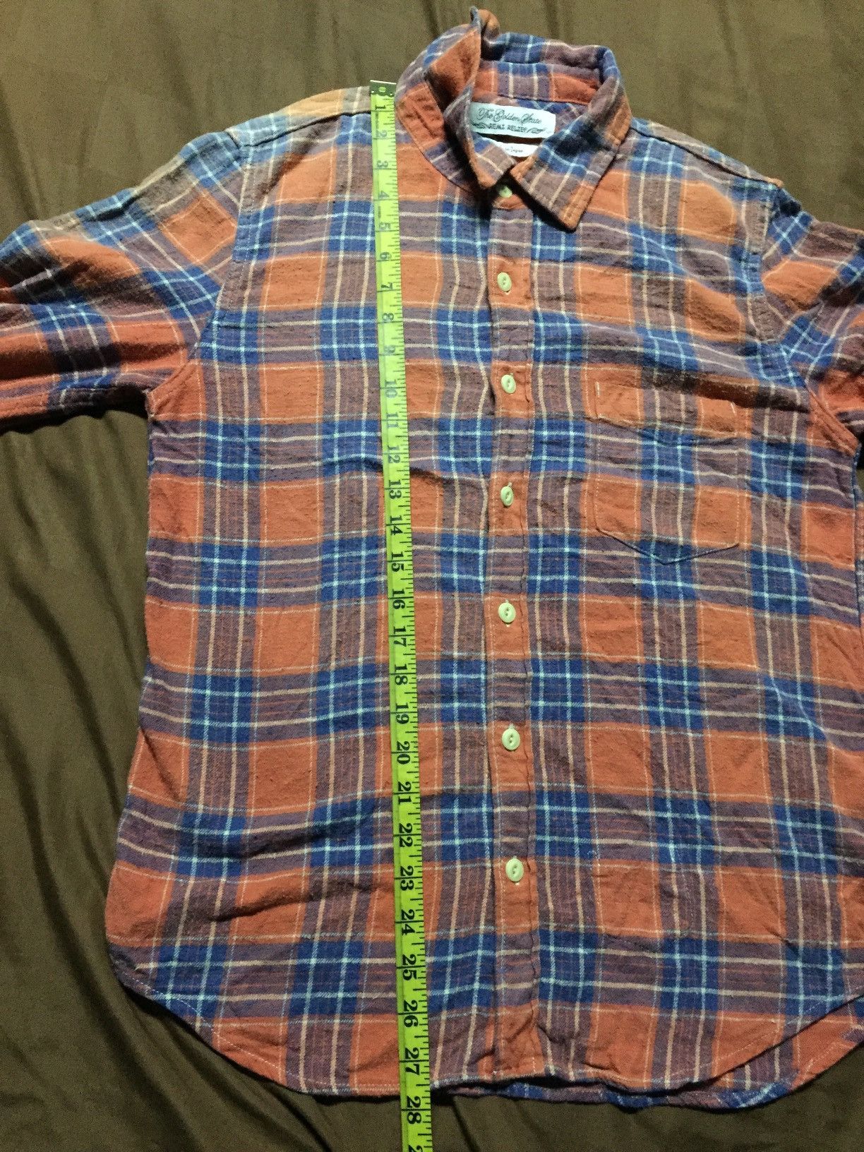 Japanese Brand × Remi Relief Remi Relief Plaid Tartan Button Up Distressed Shirt Size US M / EU 48-50 / 2 - 10 Thumbnail