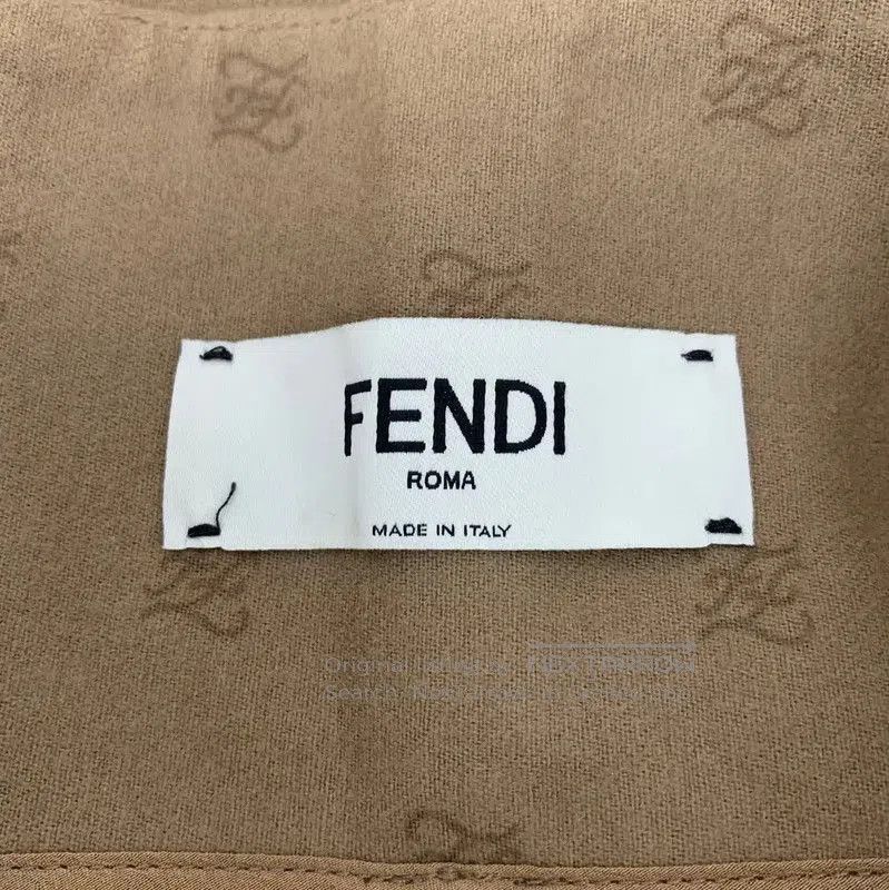 Fendi Fendi Brown Wool Women's Shorts . Size 23" - 5 Thumbnail