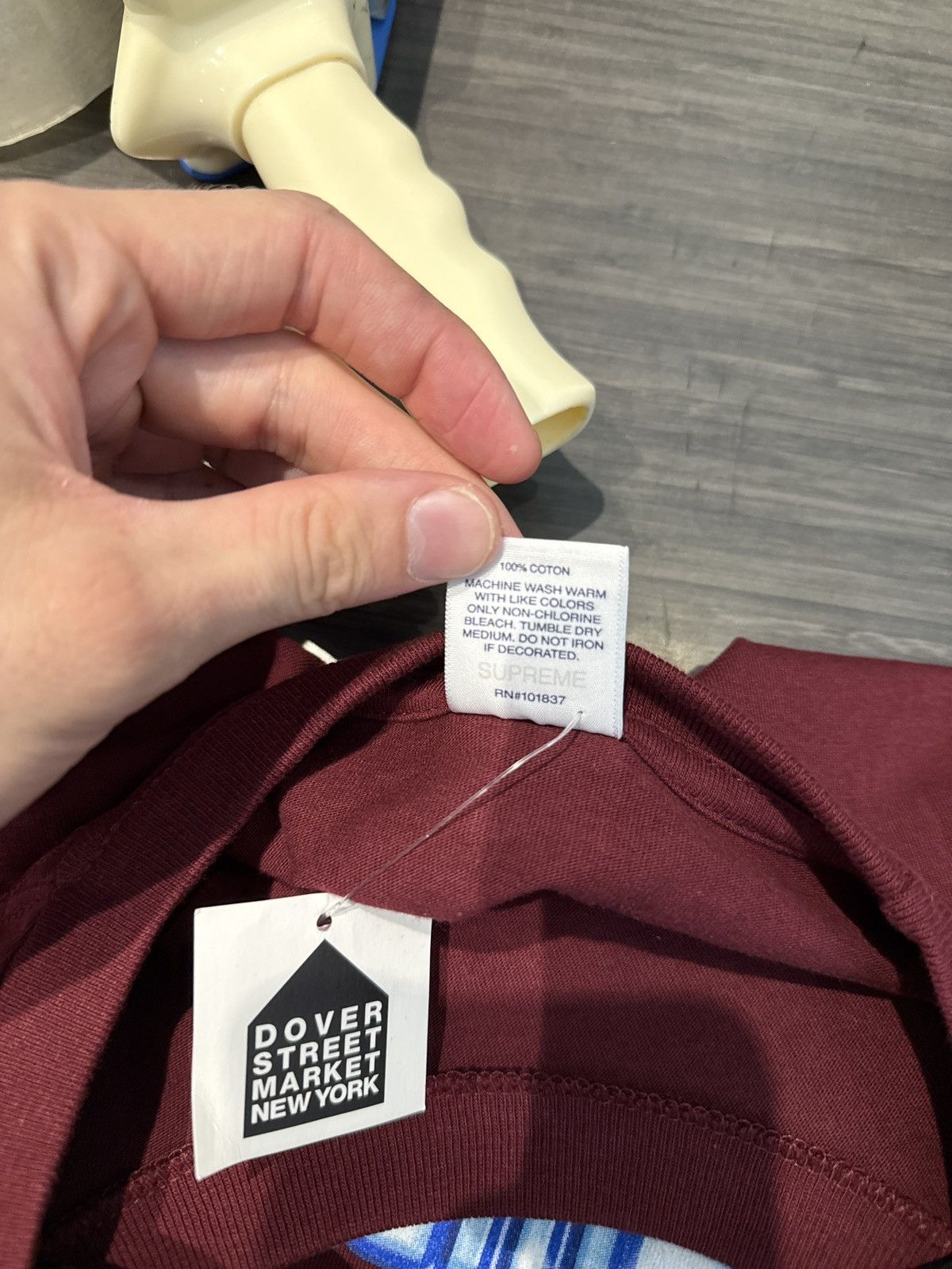 Supreme Supreme Ultra Fresh T-Shirt Burgundy Size US L / EU 52-54 / 3 - 4 Thumbnail