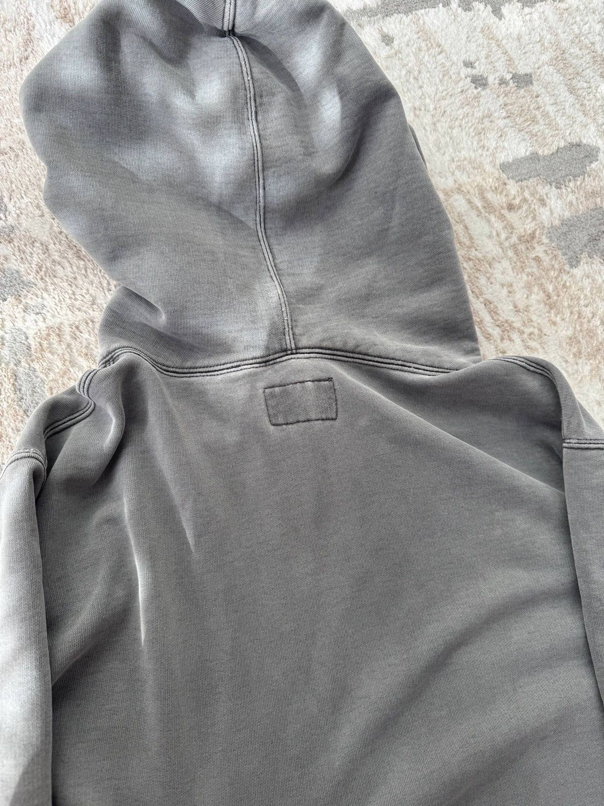Supreme Supreme hoodie M cotton gray plain 18SS overdyed hoodie Size US M / EU 48-50 / 2 - 7 Thumbnail