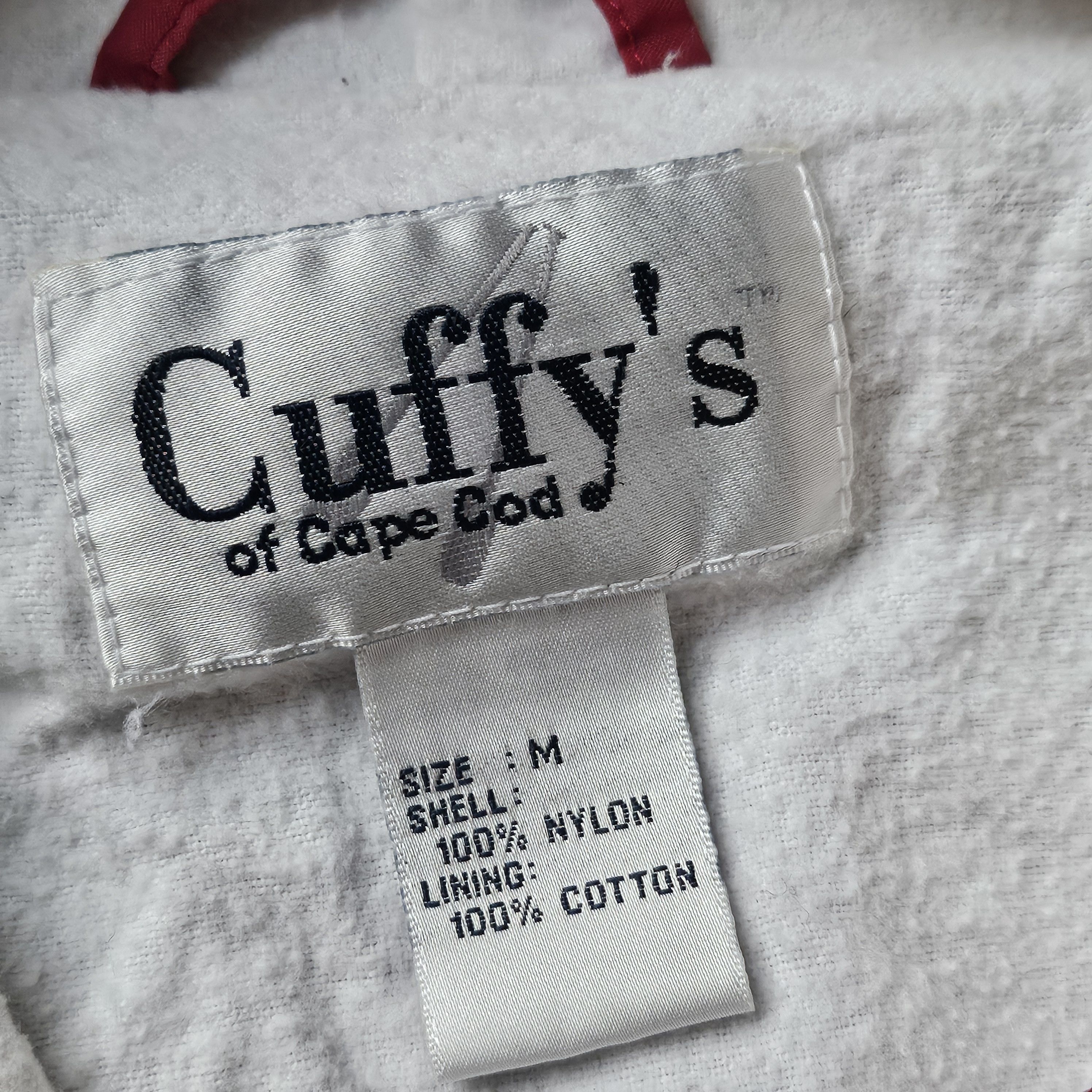 Vintage Cuffy's Cape Cod Nylon Jacket Men M Windbreaker 1/4 Zip Size US M / EU 48-50 / 2 - 4 Thumbnail