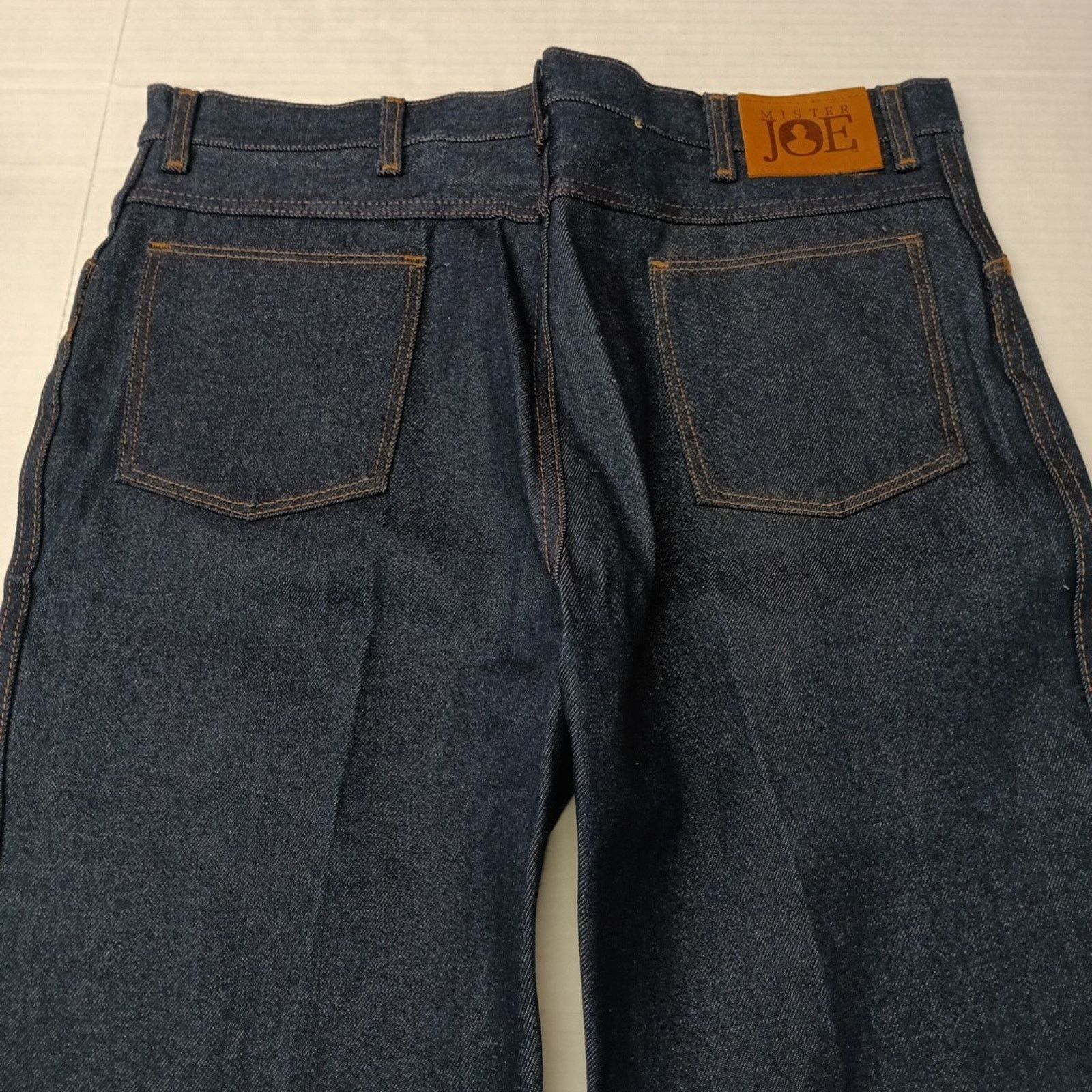 Other Vintage Mister Joe Jeans Men's Size 38x36 Blue Straight Leg Size US 38 / EU 54 - 9 Thumbnail