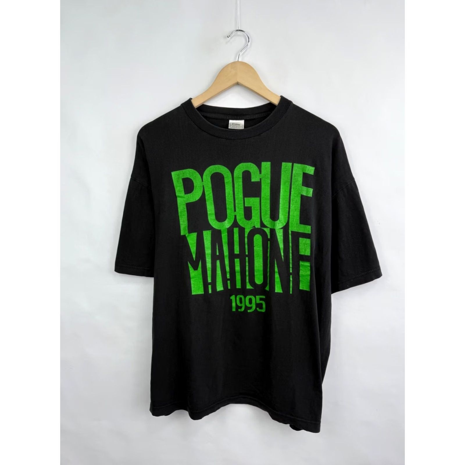 Etro VINTAGE Pogues Pogue Mahone Tour T-Shirt XL Black Retro Mens Shirt Size US XL / EU 56 / 4 - 3 Thumbnail