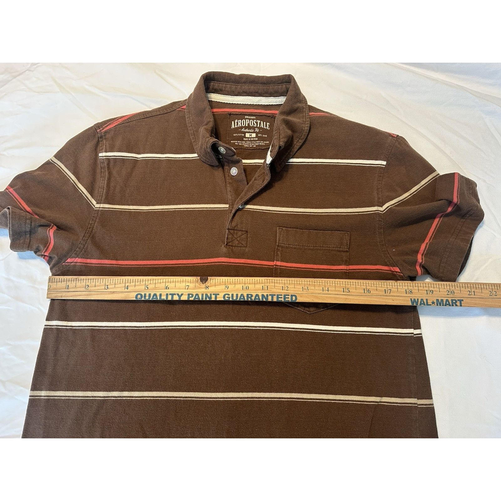 Aeropostale Aeropostale Original Authentic Fit Polo Med Shirt Classic Size US M / EU 48-50 / 2 - 4 Thumbnail