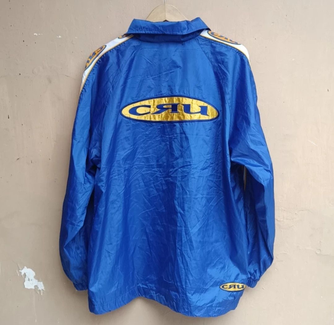 Vintage CRU windbreaker skateboarding vintage Size US L / EU 52-54 / 3 - 2 Thumbnail