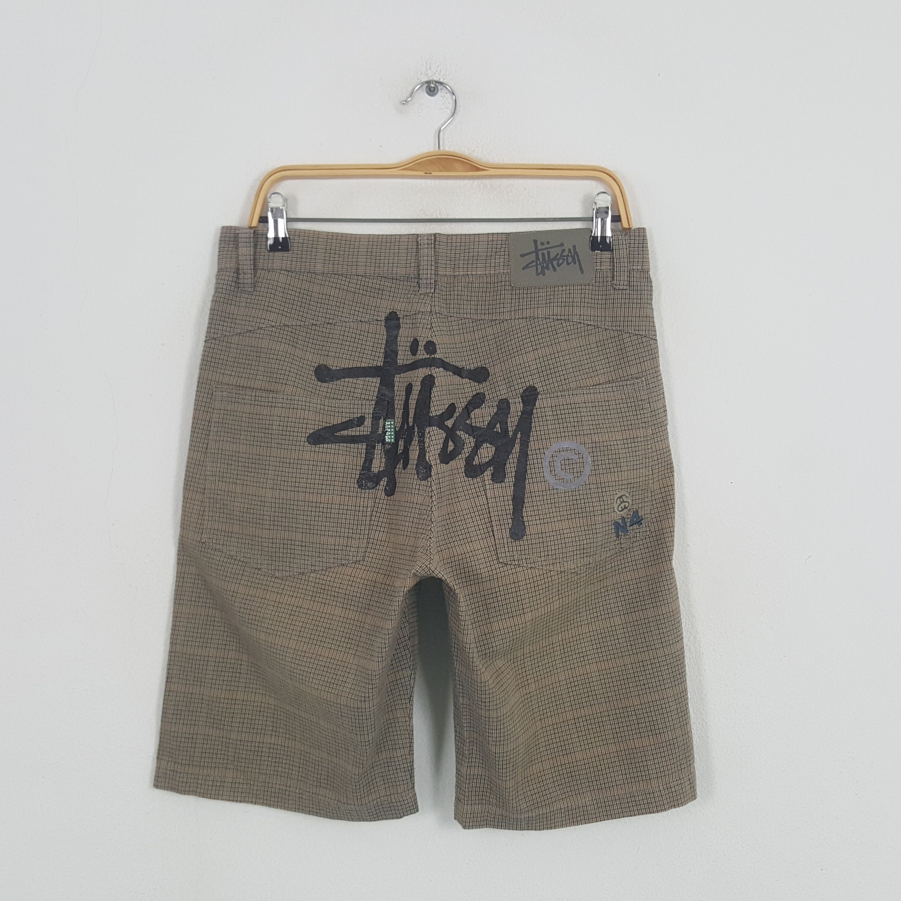 Stussy × Vintage Vintage Stussy American Streetwear Style Short Pants Size US 31 - 1 Thumbnail