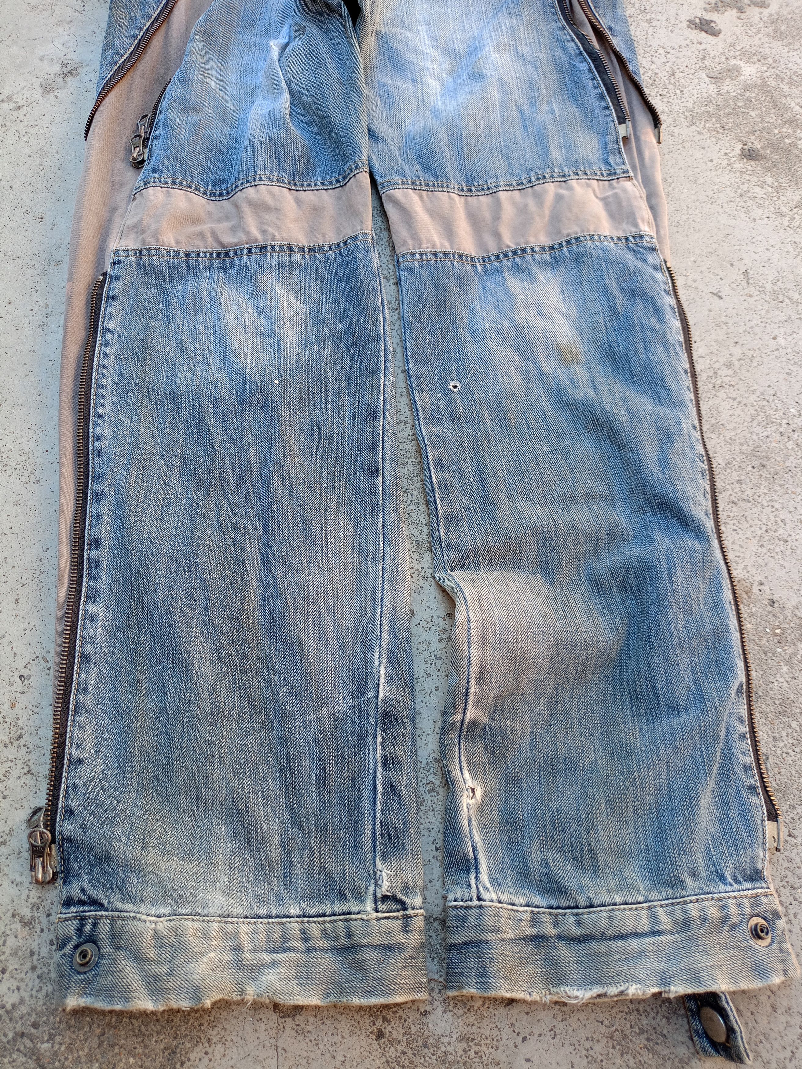 Hysteric Glamour 💥 punk distressed ppfm /full zipper super rare 💥 Size US 30 / EU 46 - 8 Thumbnail