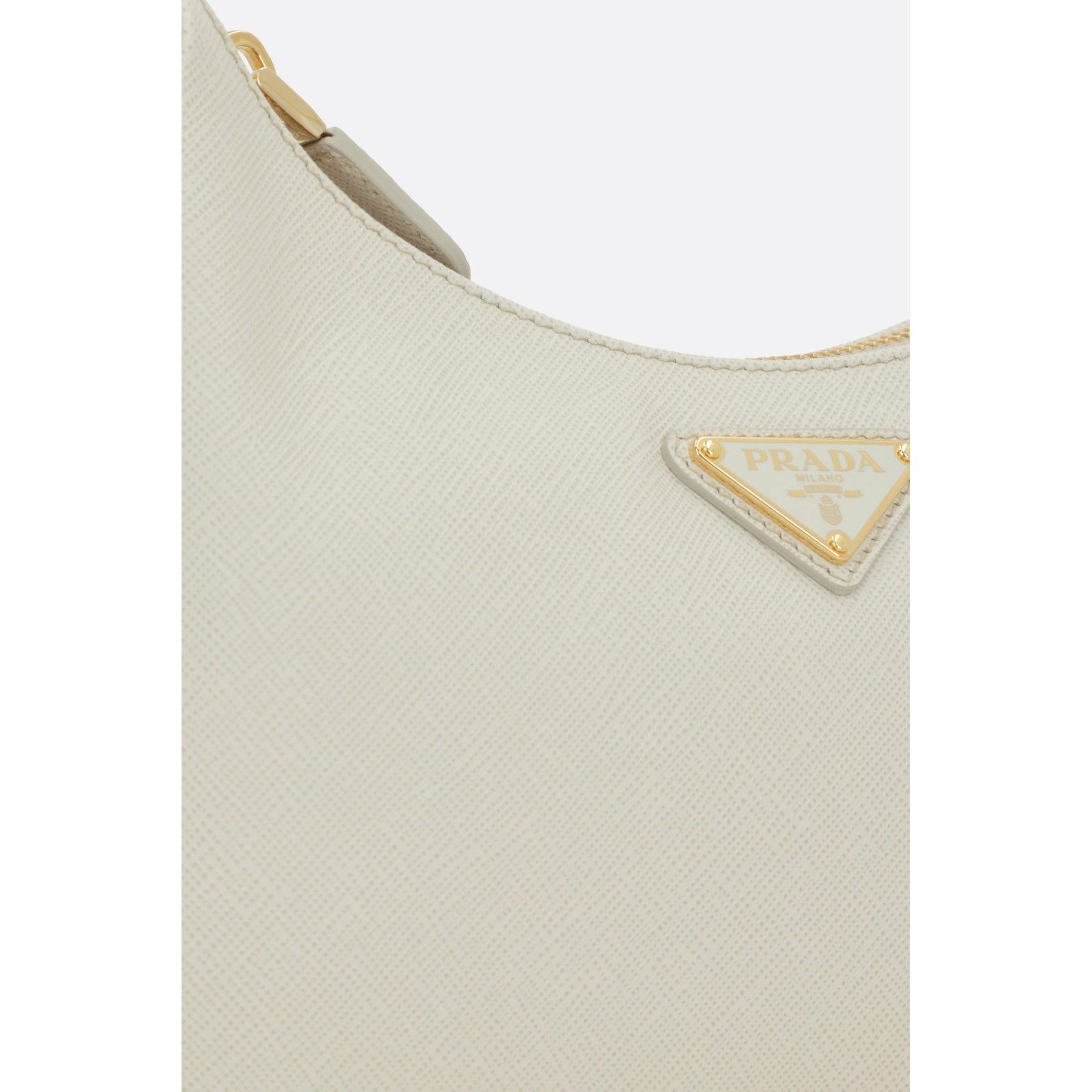 Prada PRADA $2150 Re-Edition 2005 Chalk White Leather Mini shoulde Size ONE SIZE - 4 Thumbnail