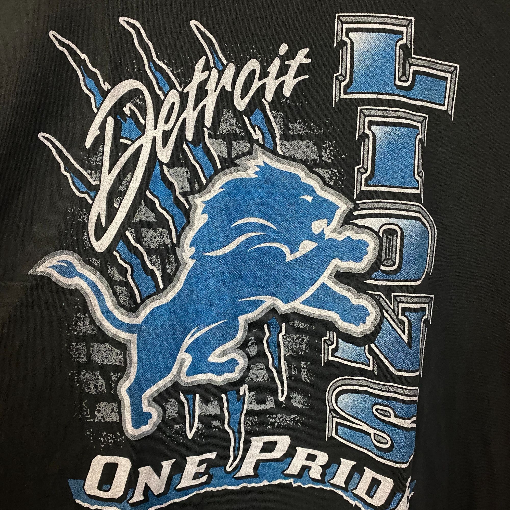 Junk Food Junk Food Clothing Detroit Lions "One Pride" Vintage-Style T Size US XXL / EU 58 / 5 - 2 Thumbnail