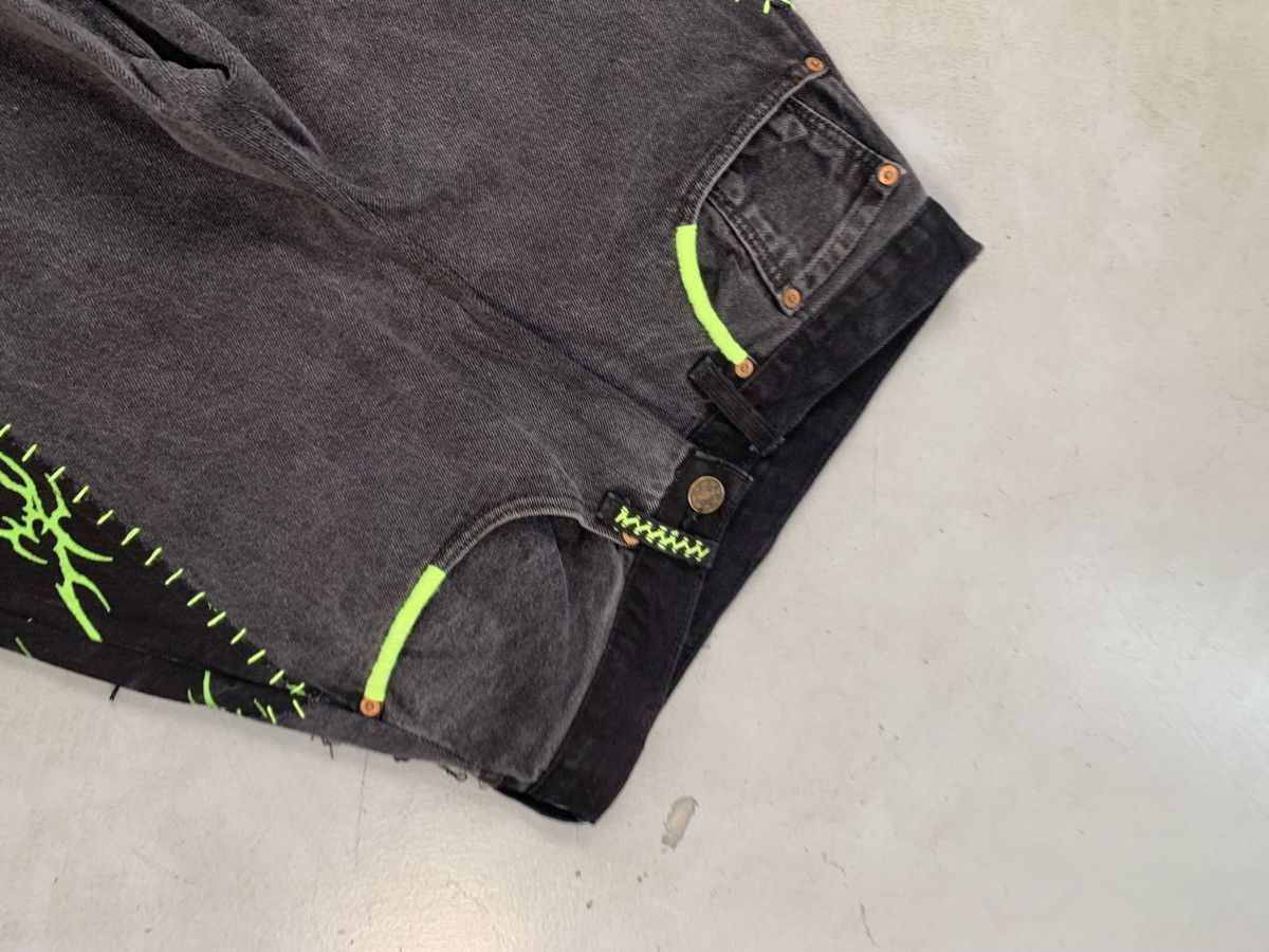 Levi's upcycled neon thread printed baggy fit denim Size US 30 / EU 46 - 9 Thumbnail