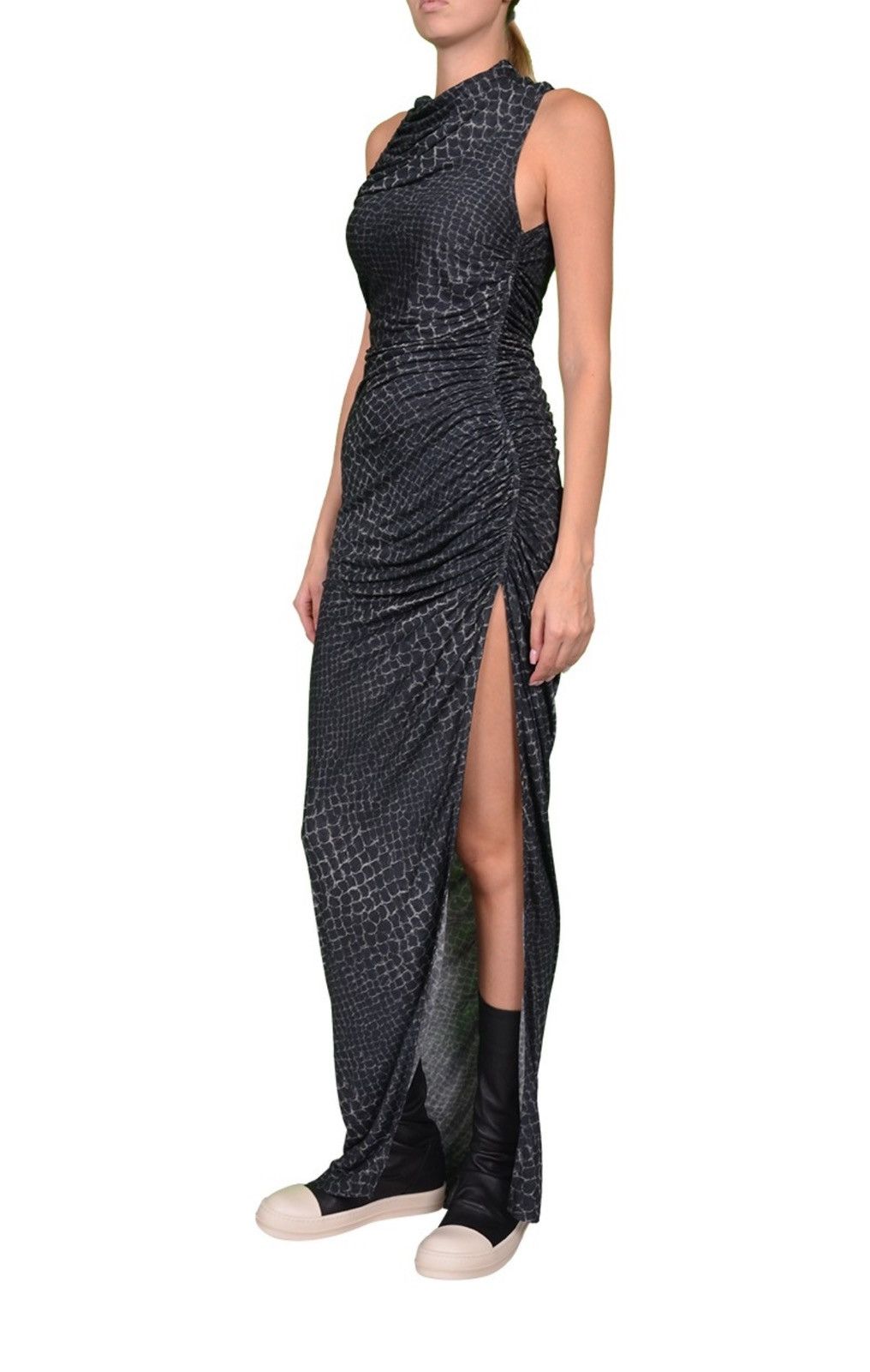 Rick Owens Last Rick Owens Abito Svita Crocodile Sleeveless Dress Size M / US 6-8 / IT 42-44 - 2 Thumbnail