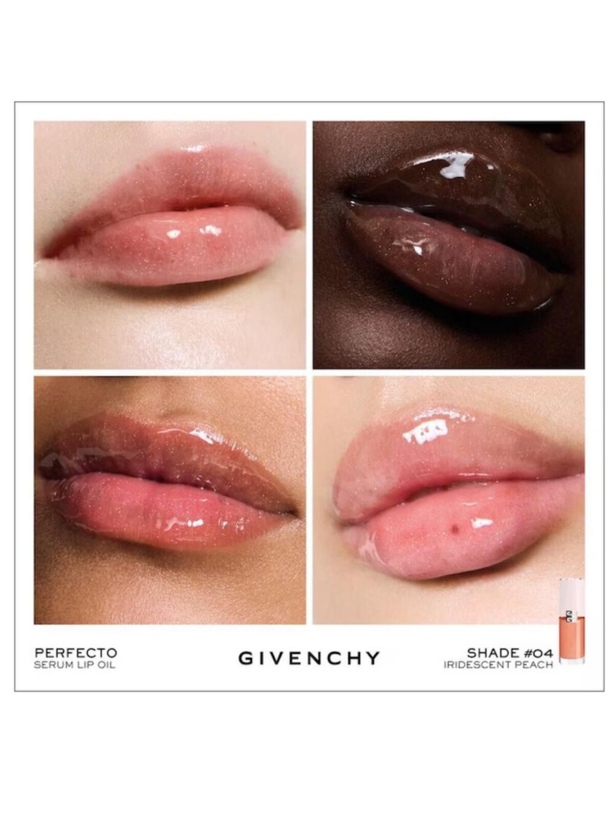 Givenchy Givenchy / Perfecto Serum Lip Oil / Iridescent Peach Size ONE SIZE - 8 Thumbnail