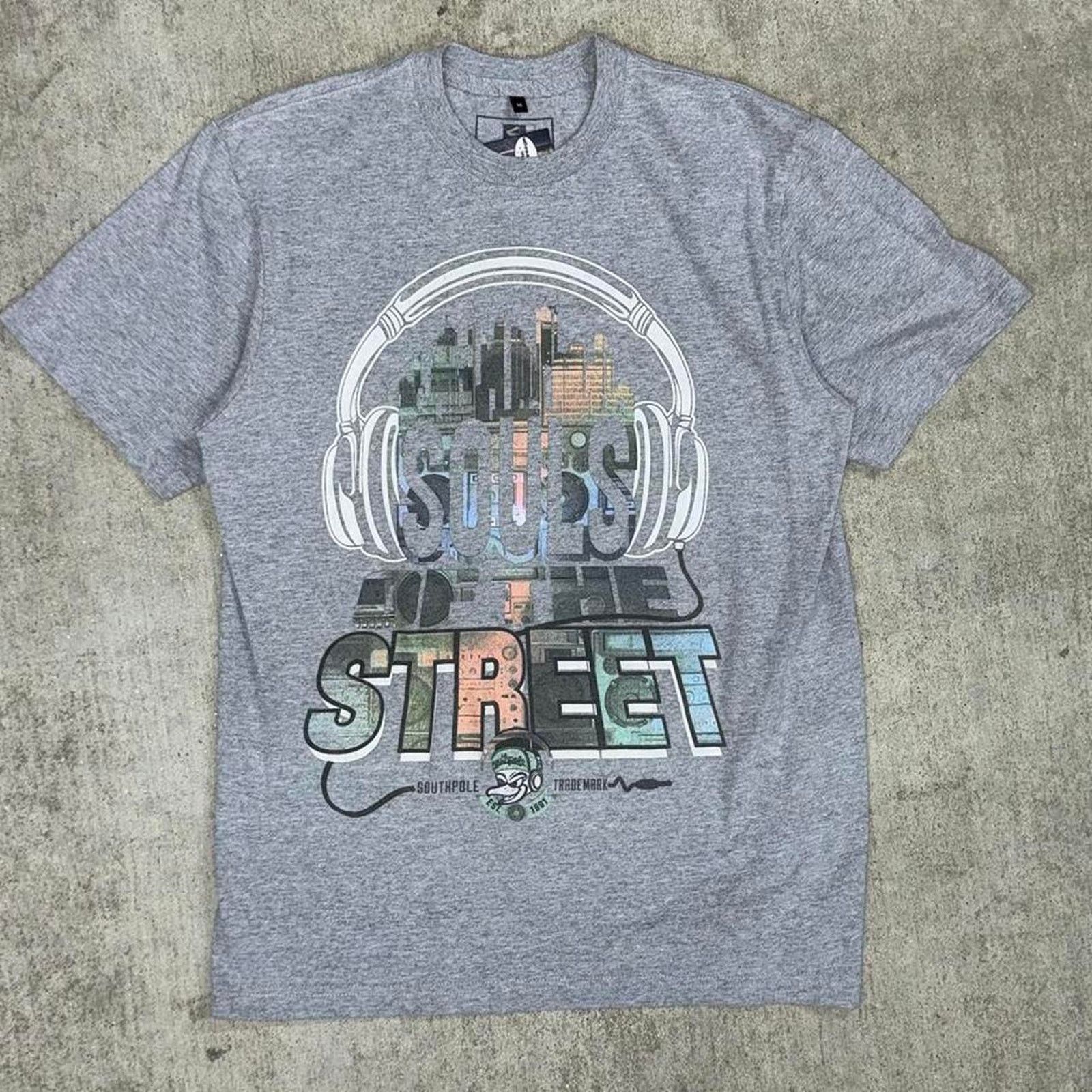 Southpole Vintage south pole headphones t-shirt Size US M / EU 48-50 / 2 - 1 Thumbnail