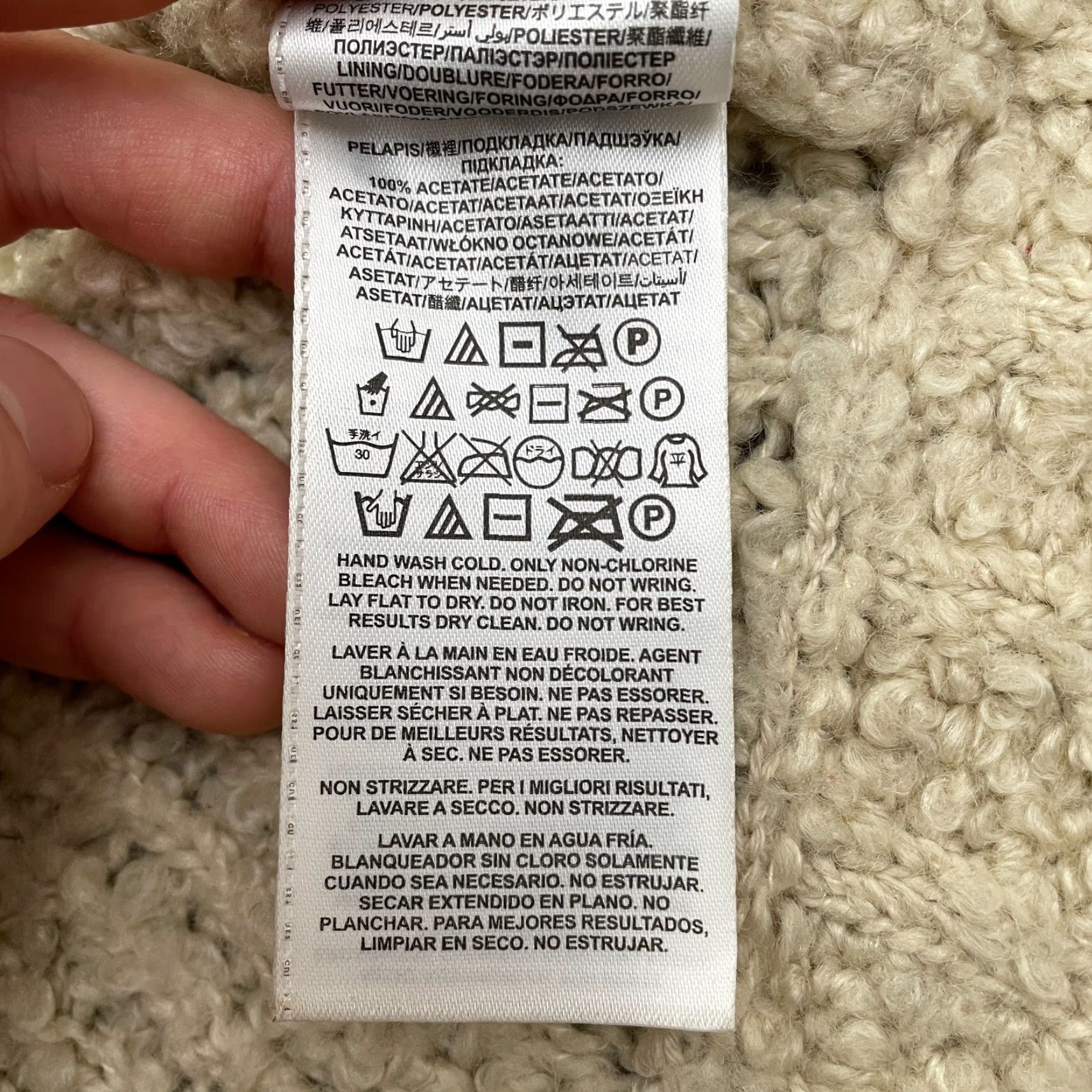 Guess GUESS Open-Knit Cardigan Sweater Womens Small Beige 100% Acetate Solid Knit All Seasons Casual Travel Workwear Womens Size S / US 4 / IT 40 - 7 Thumbnail