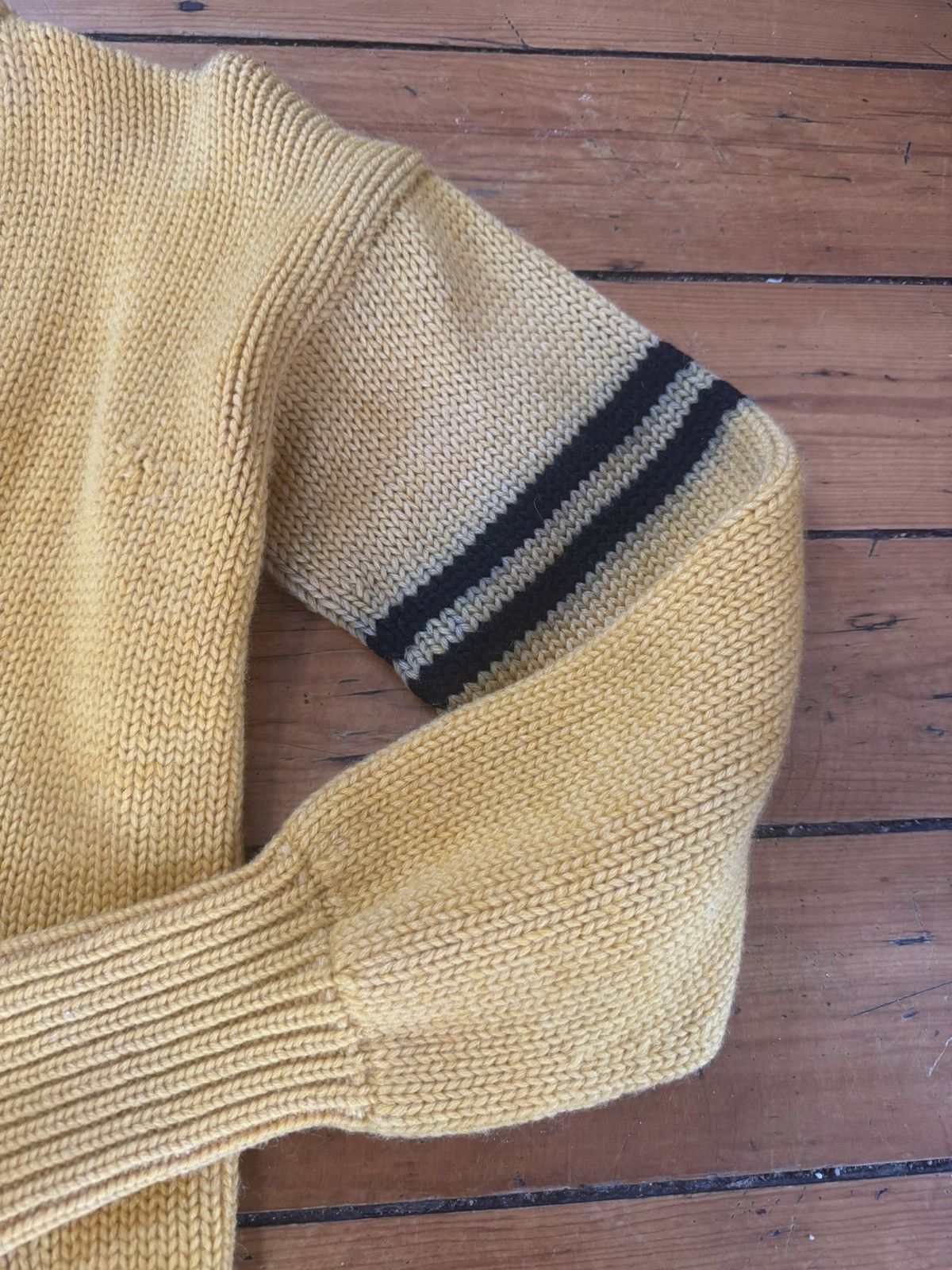 Vintage 1950s letterman sweater “L” pocket made in USA Size US S / EU 44-46 / 1 - 4 Thumbnail