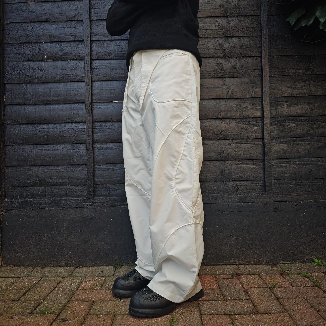 Other Interris White Piping Technical Trousers Size US 32 / EU 48 - 2 Thumbnail